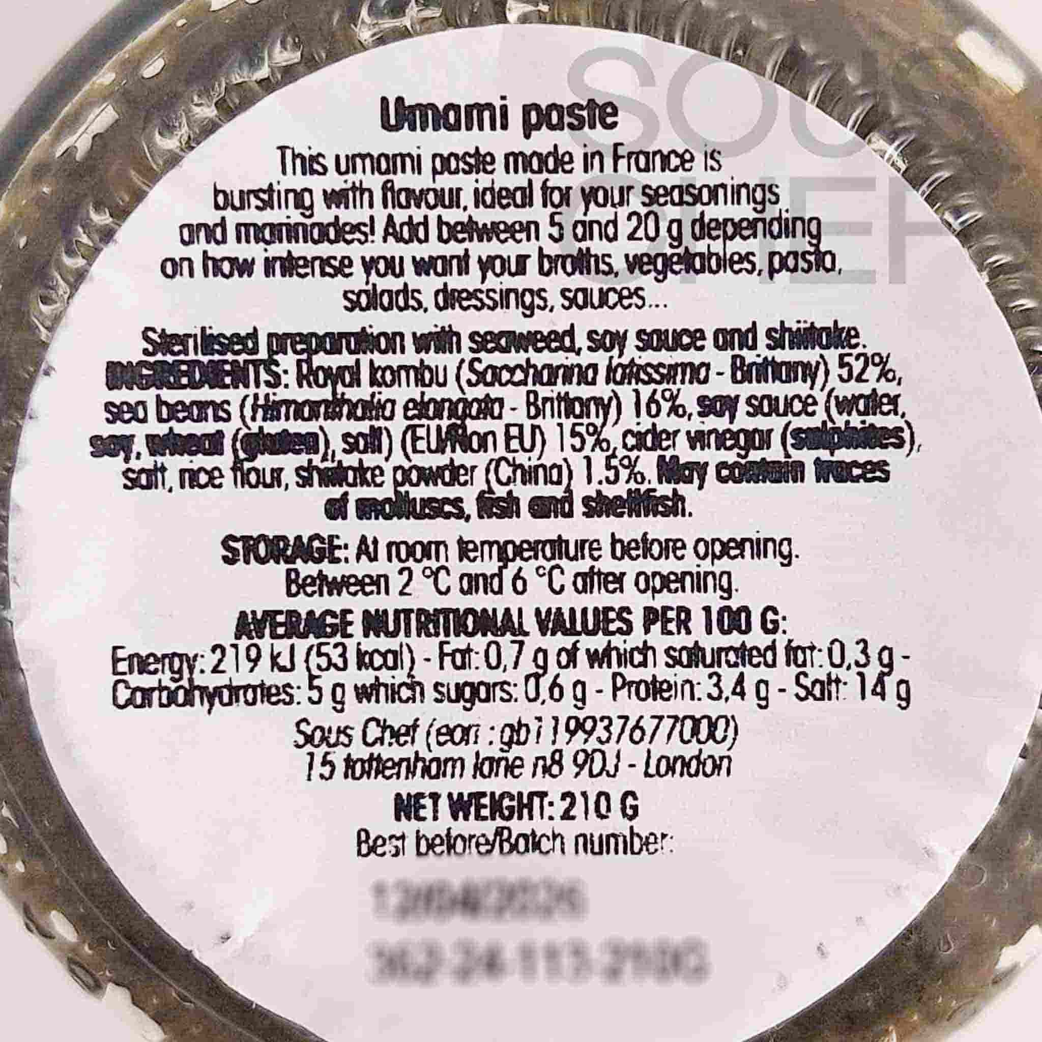 Christine Le Tennier Umami Paste, 210g - Image 2