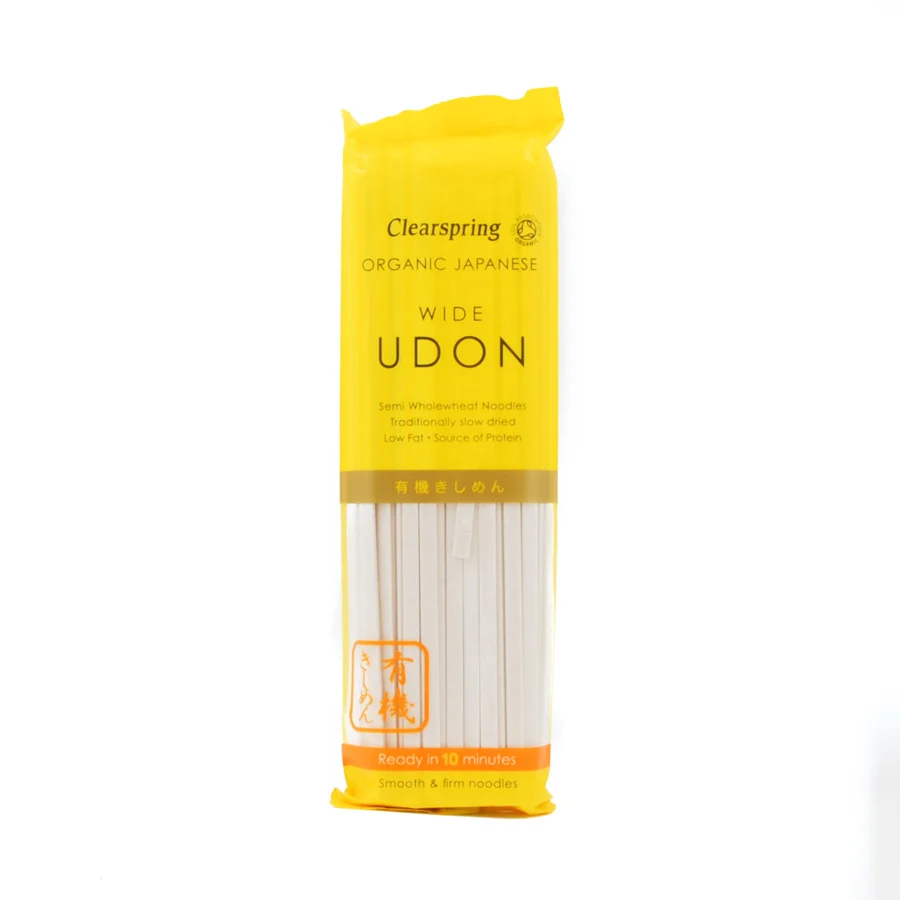 Clearspring Organic Wide Udon Noodles, 200g