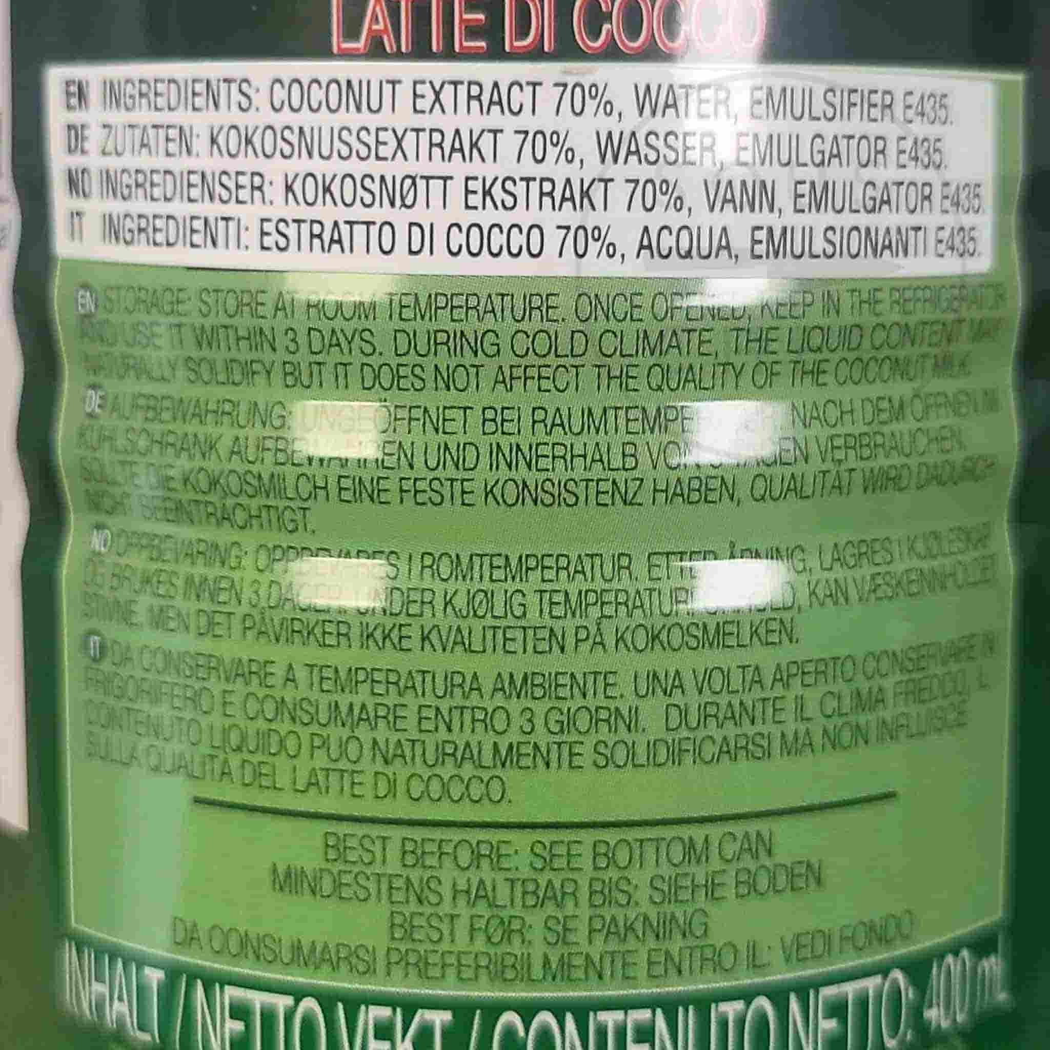 Aroy-D Coconut Milk, 400ml - Image 2
