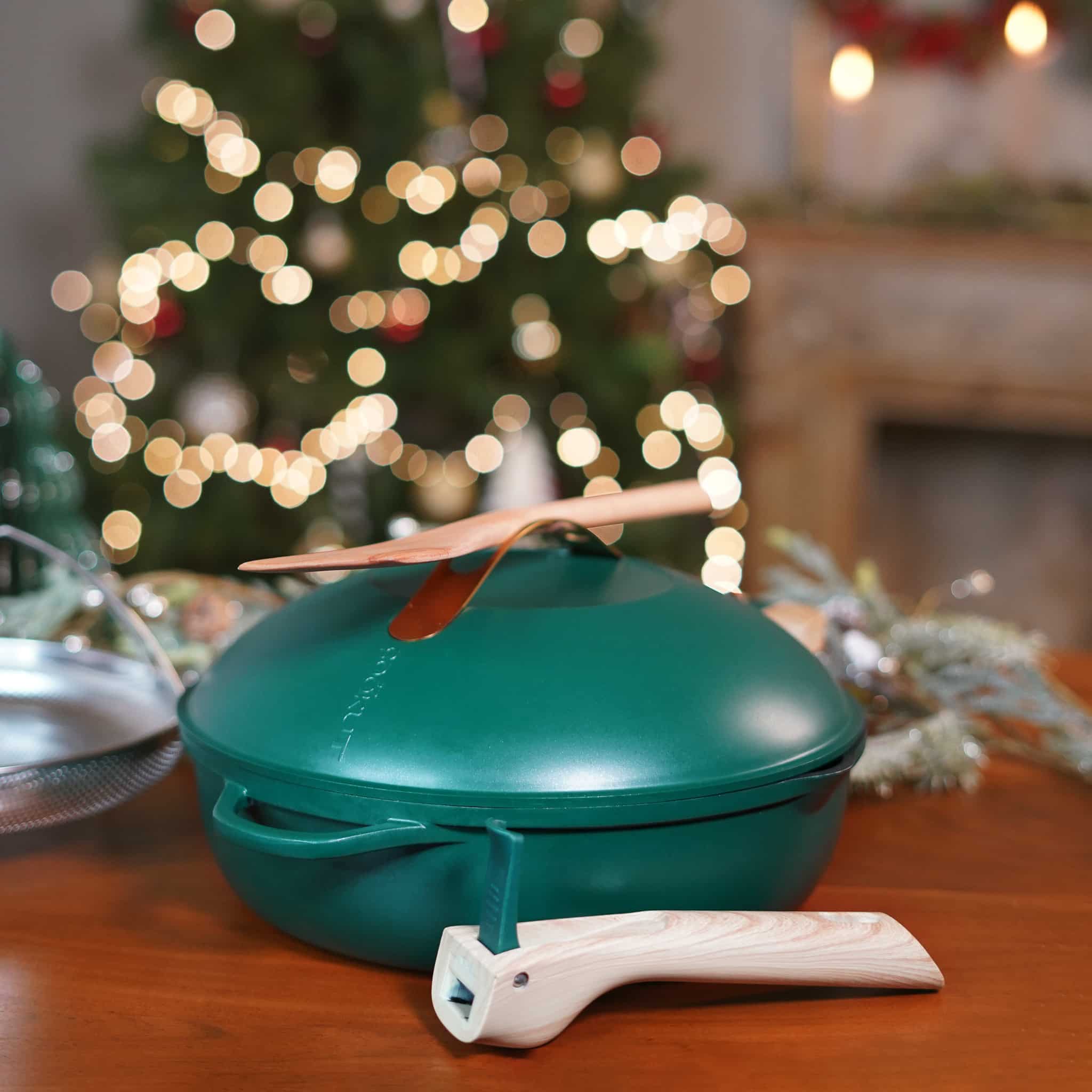 Cookut Lightweight Non-Stick Green Fabulous Pan, 28cm, BPA-Free - Image 4