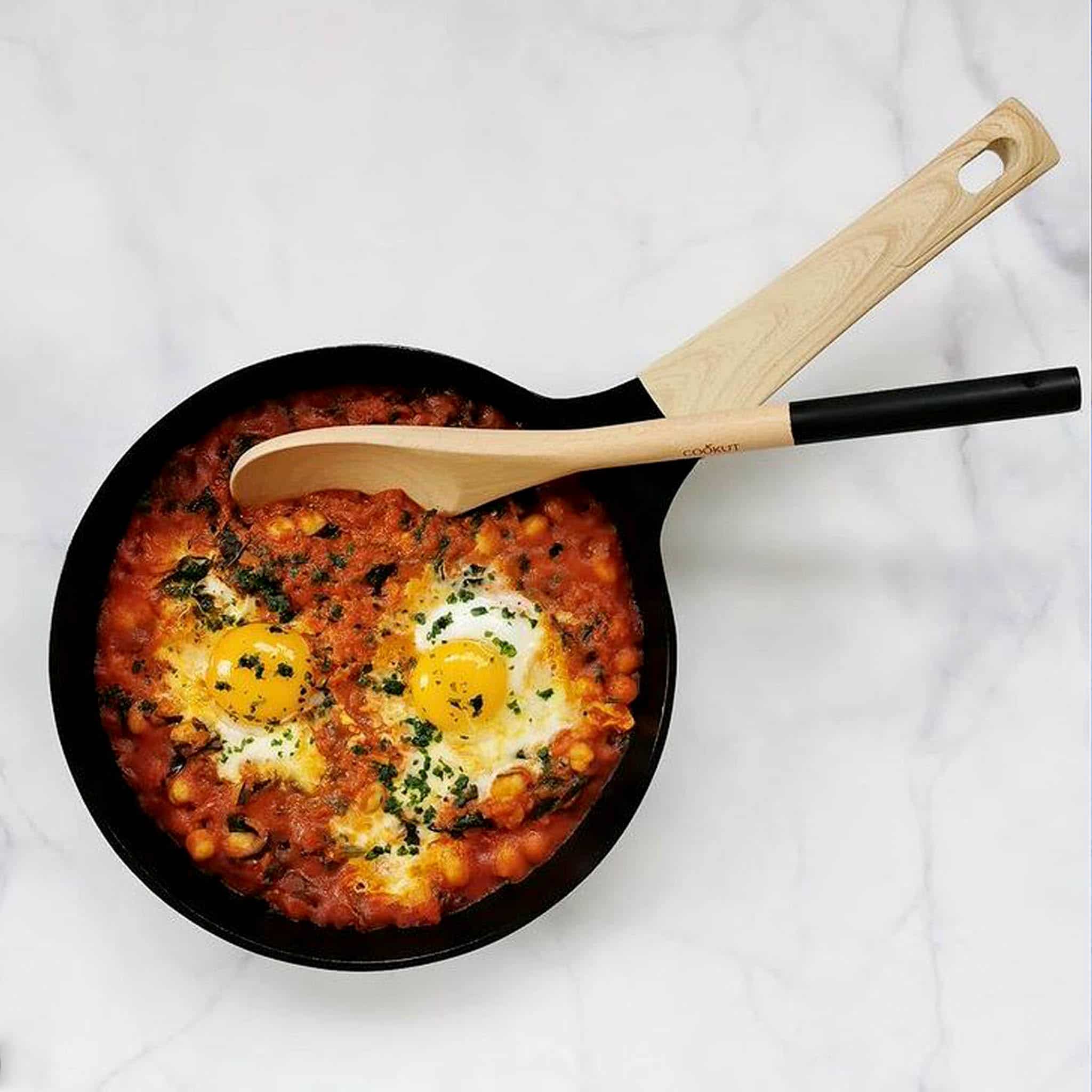 Cookut Lightweight Non-Stick Frying Pan, Black, BPA-Free - Image 3