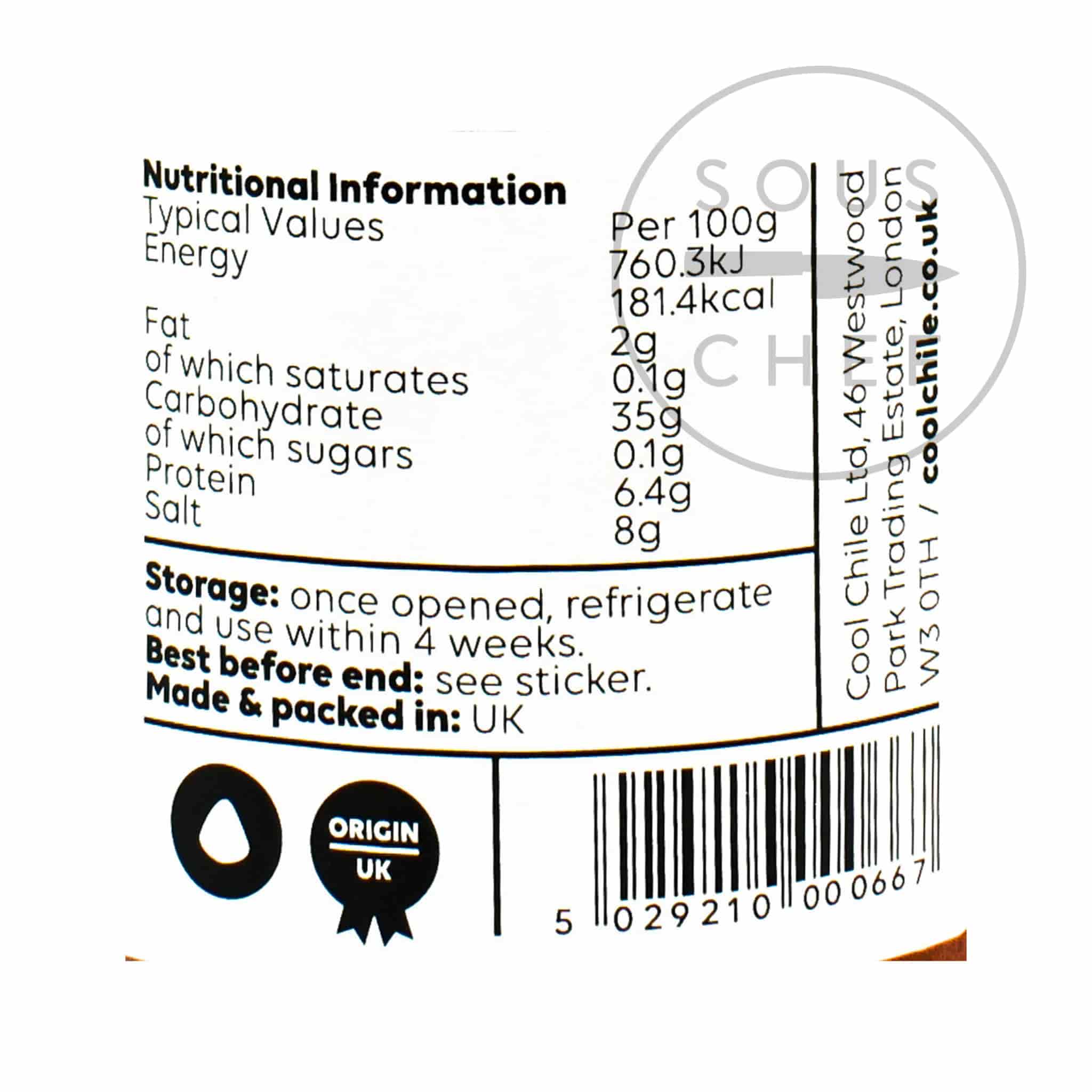 Cool Chile Co Achiote Paste, 190g - Image 3