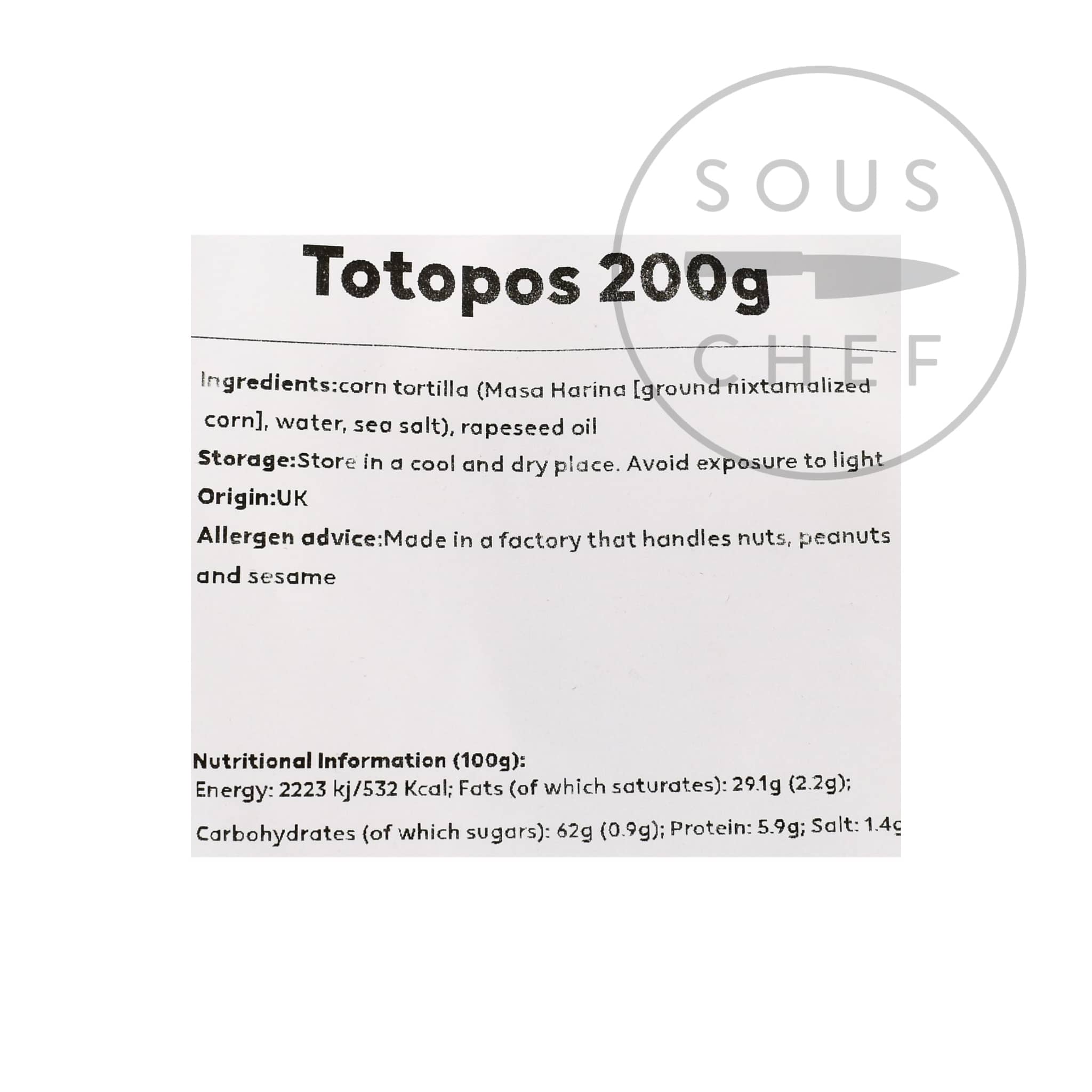 Cool Chile Co Fresh Totopos Tortilla Crisps, 200g - Image 2