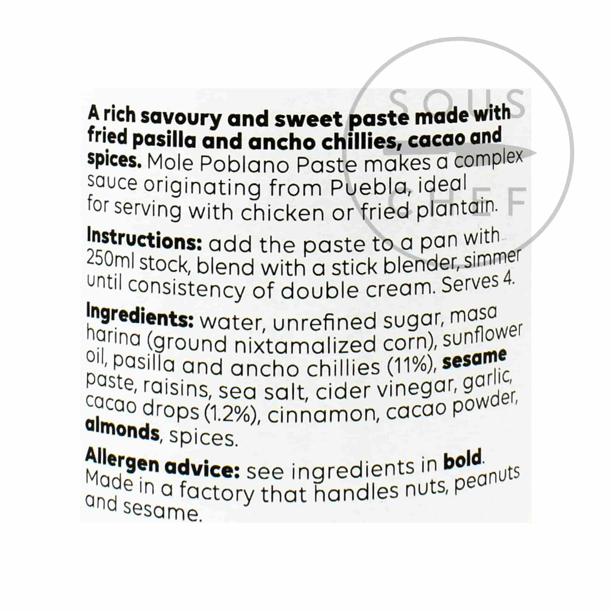 Cool Chile Co Mole Poblano Paste, 190g - Image 2