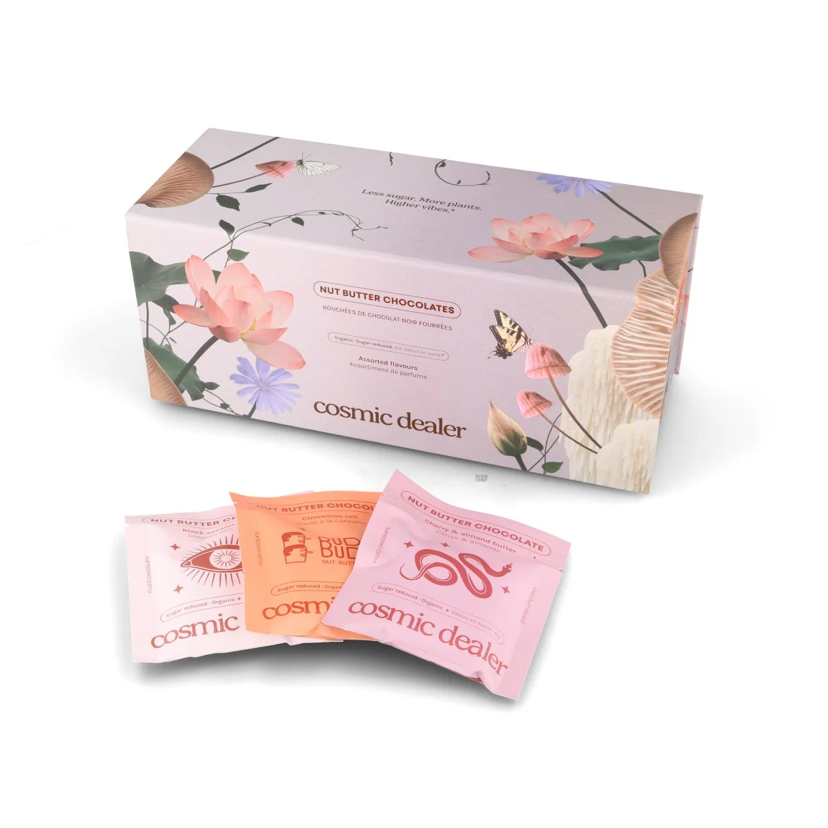 Short Dated Cosmic Dealer Mega Chocolate Box of 20 Chakras, 400g