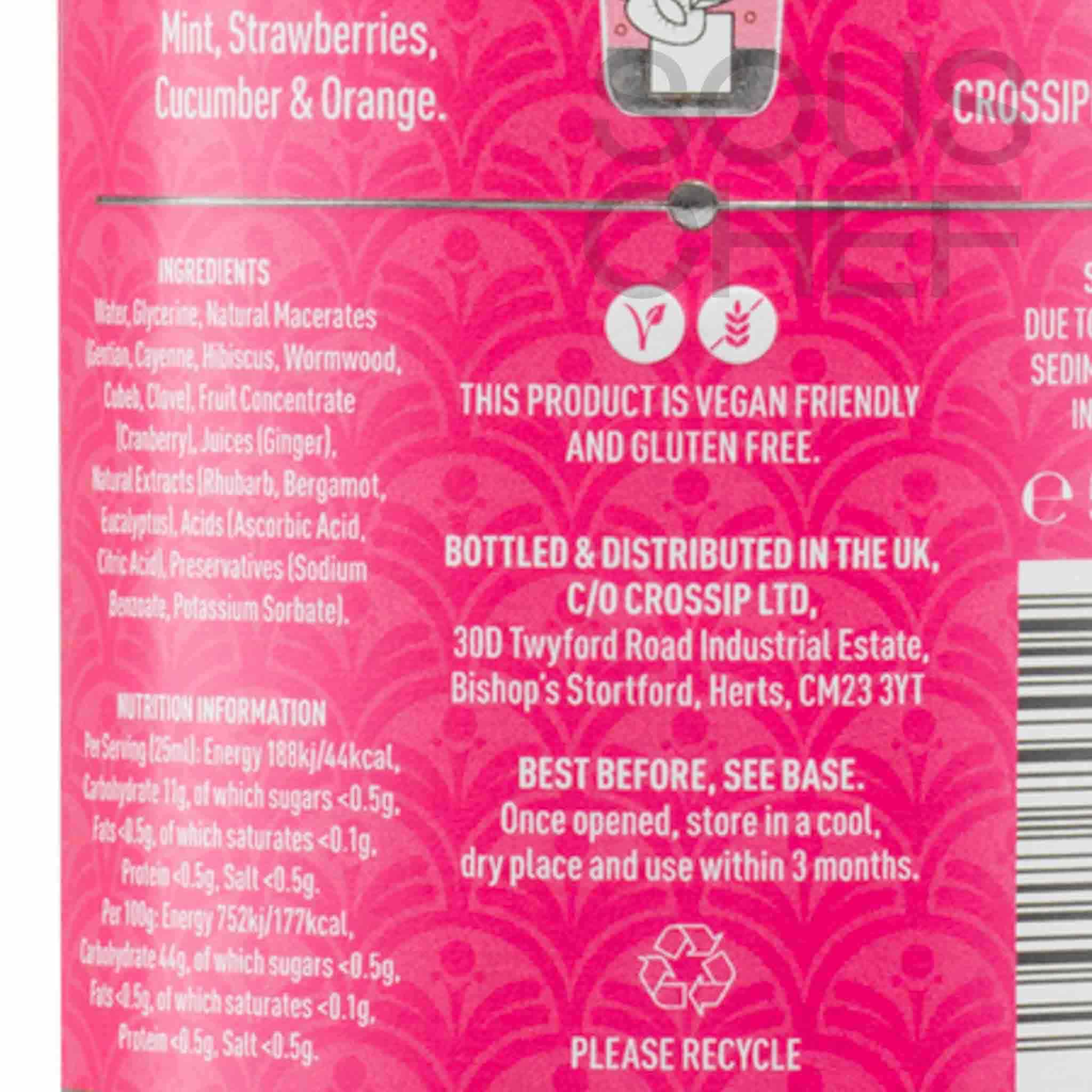 Crossip Dandy Pure Hibiscus Non-Alcoholic Spirit, 500ml - Image 2