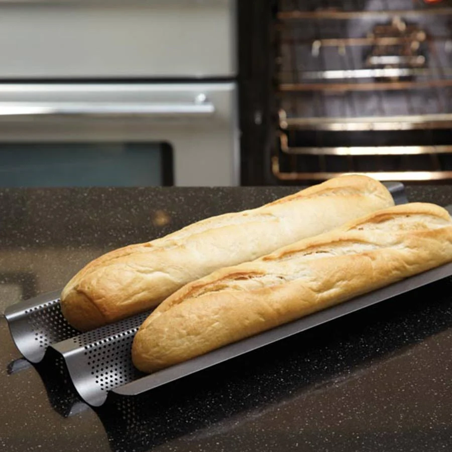 Crusty Bake Non-Stick Baguette Tray - Image 2