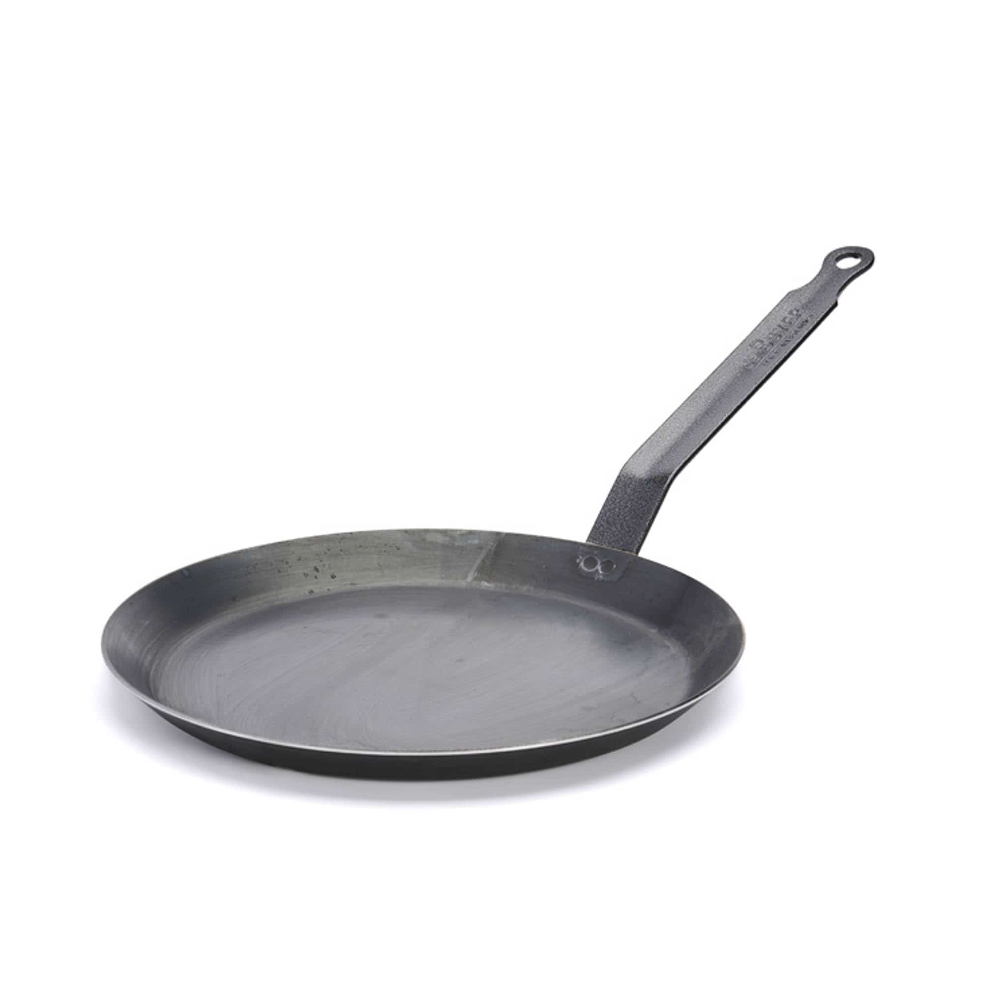 De Buyer Blue Steel Crepe Pan, 24cm - Image 2
