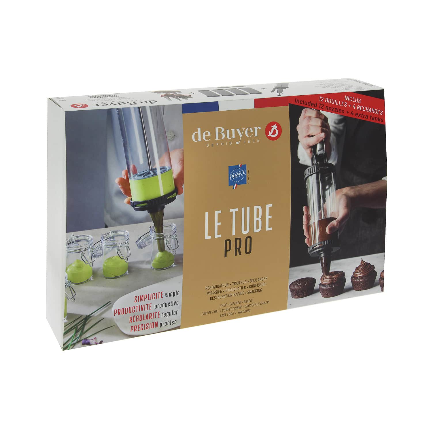 De Buyer 'Le Tube' Pro Pastry Syringe - Image 6