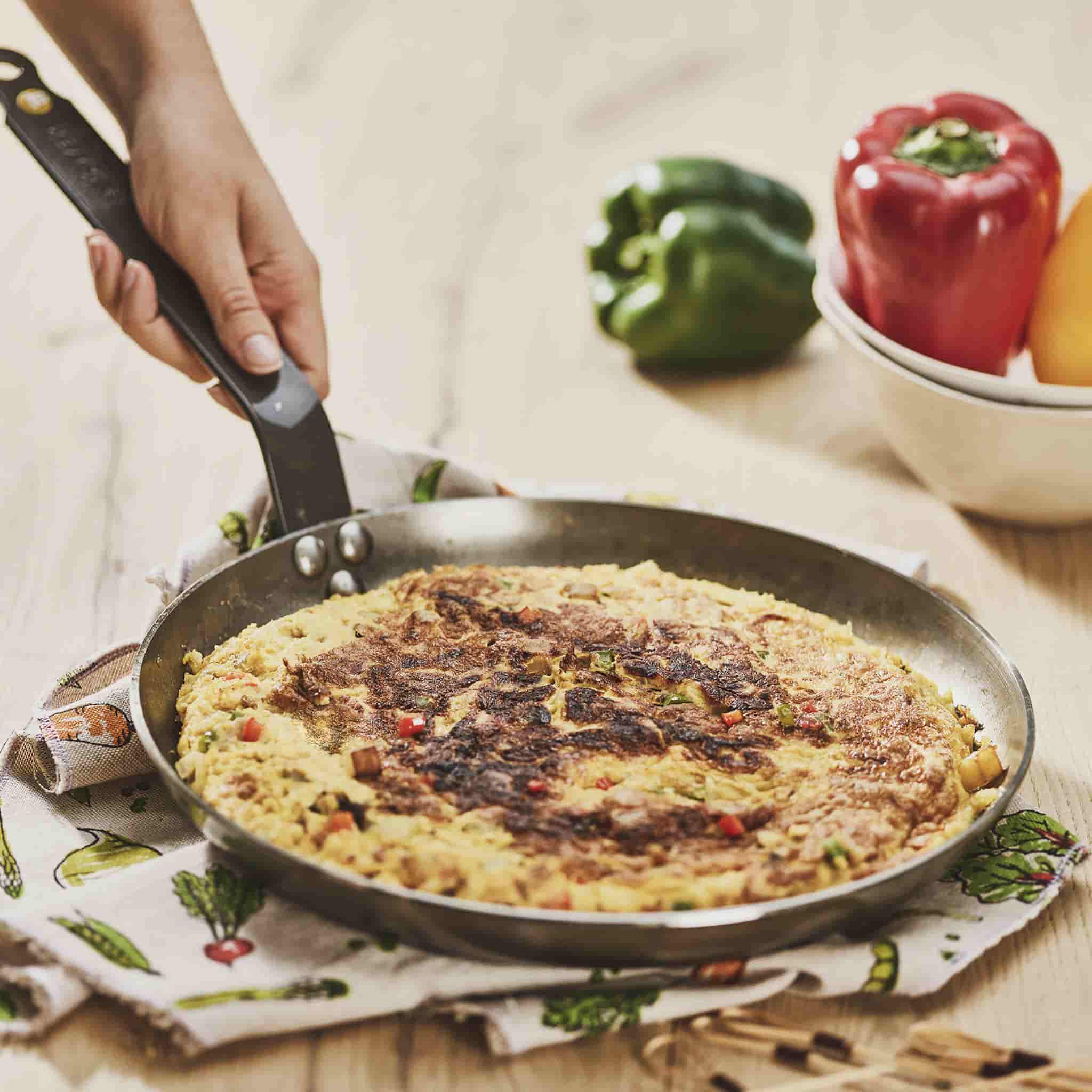 De Buyer Mineral B Omelette Pan, 28cm - Image 4
