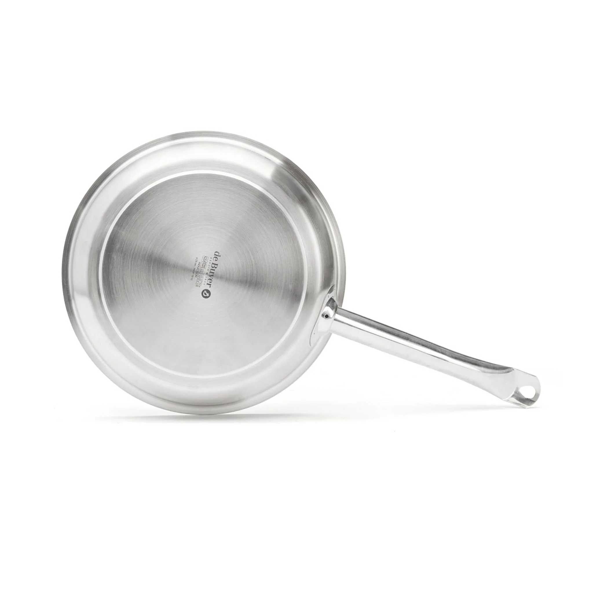 De Buyer Prim Appety Stainless Steel Frying Pan, 28cm - Image 2