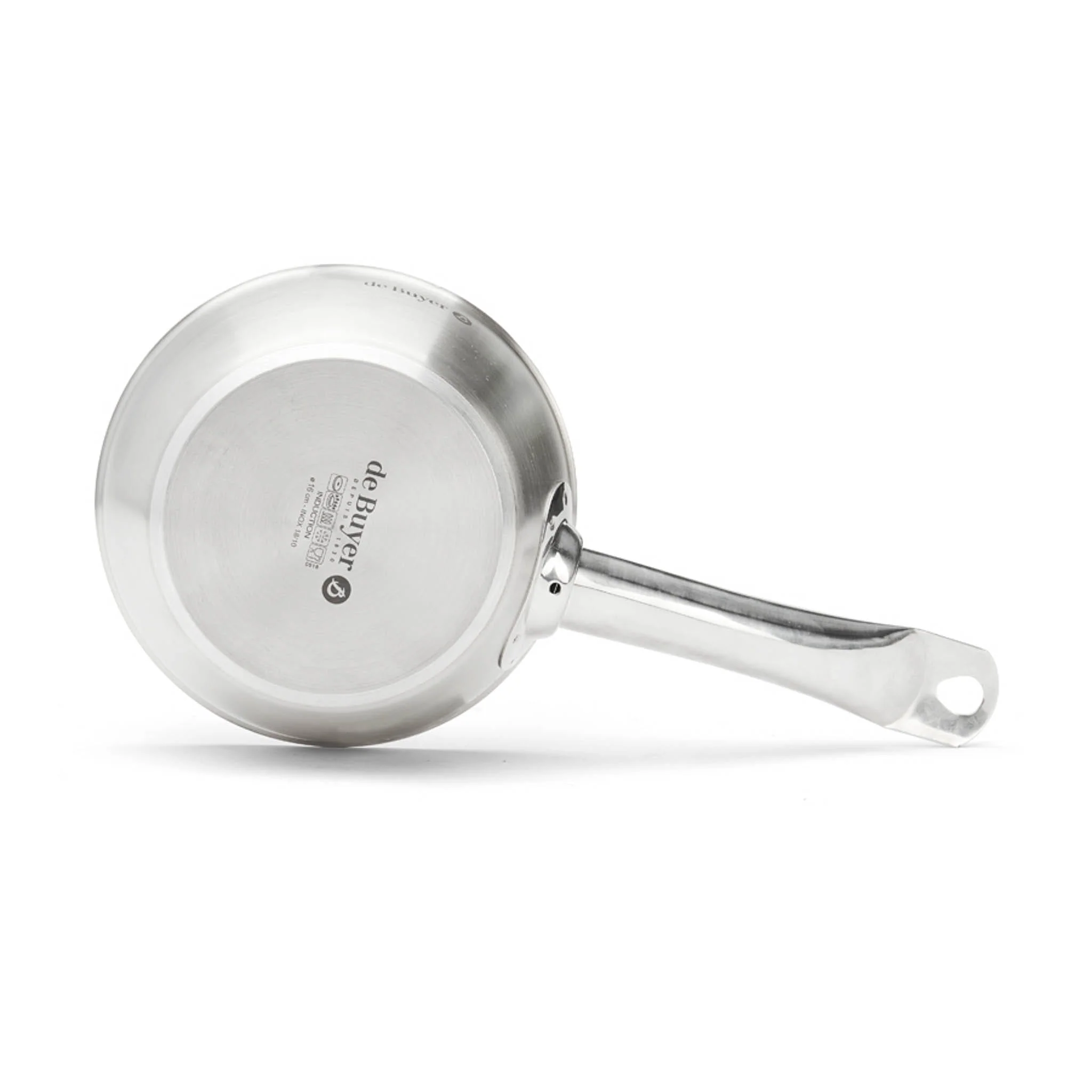 De Buyer Prim Appety Stainless Steel Saucier, 16cm - Image 2