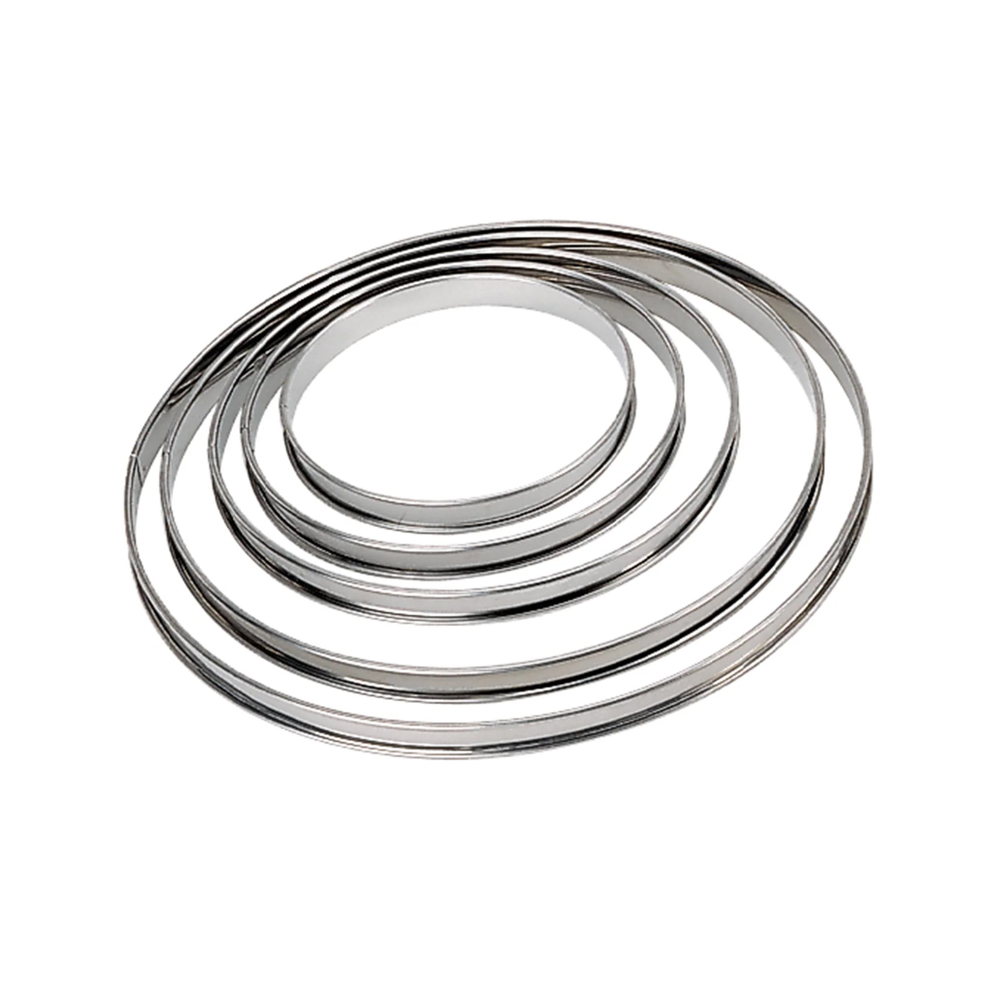 De Buyer Stainless Steel Tart Ring, 20cm - Image 2