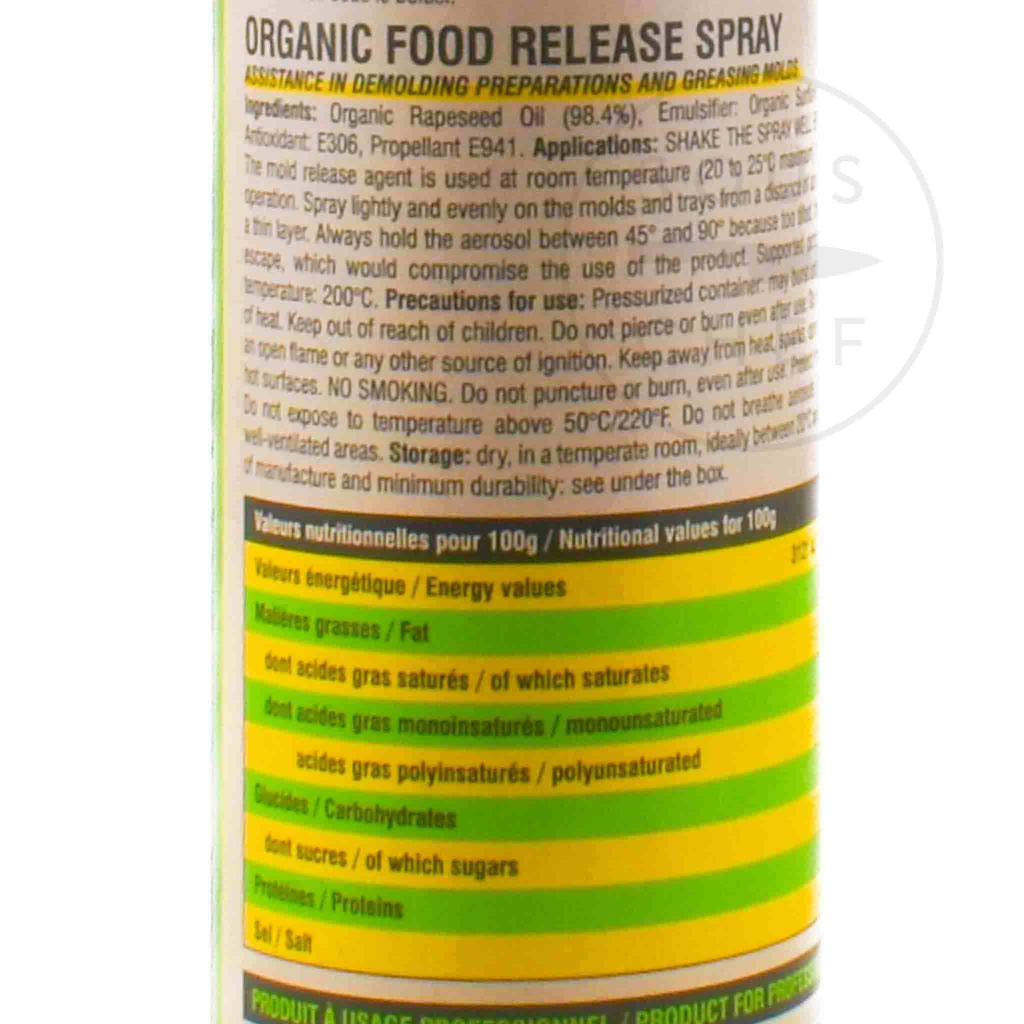 Deco Relief Organic Food Release Spray, 250ml - Image 2