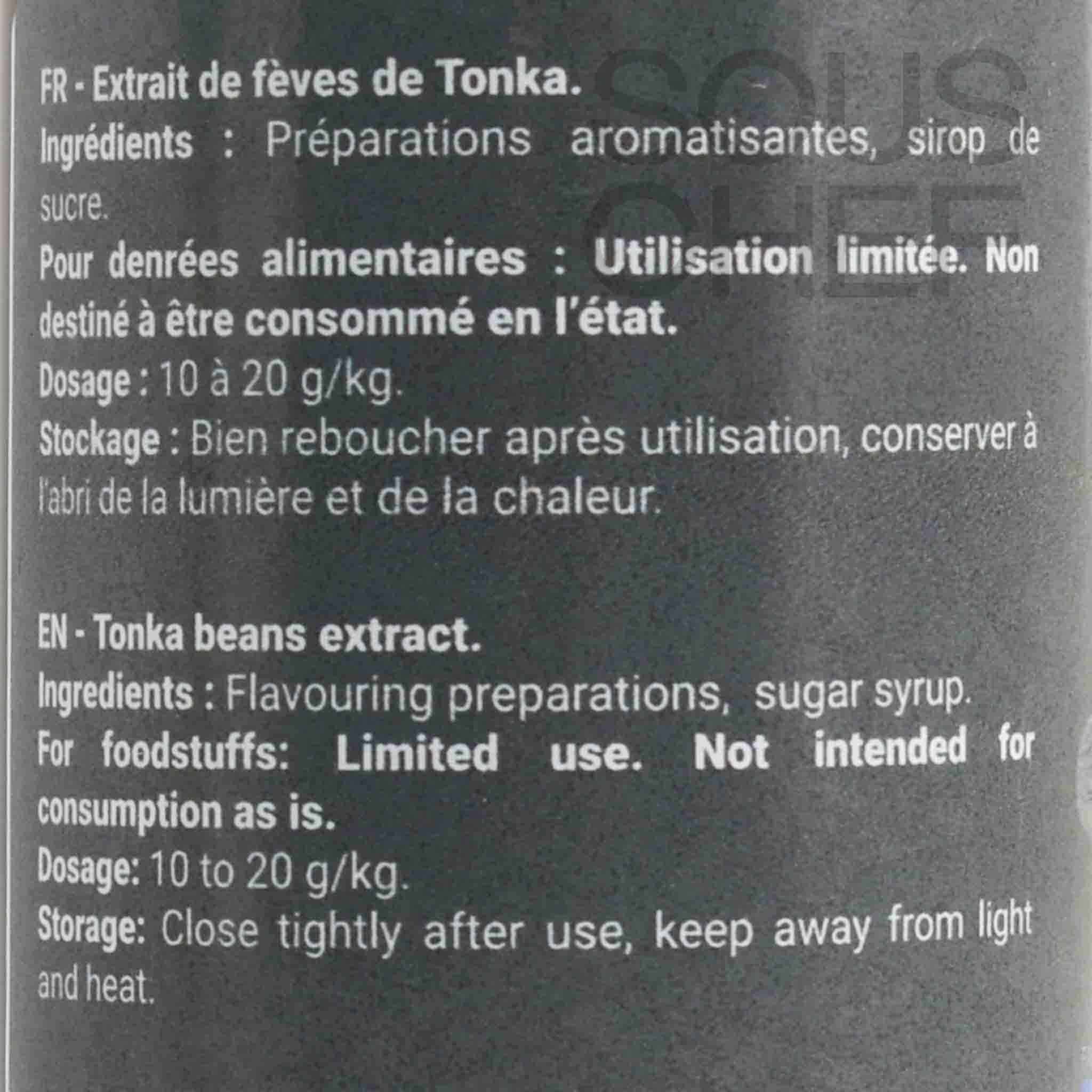 Deco Relief Tonka Bean Extract, 100ml - Image 2