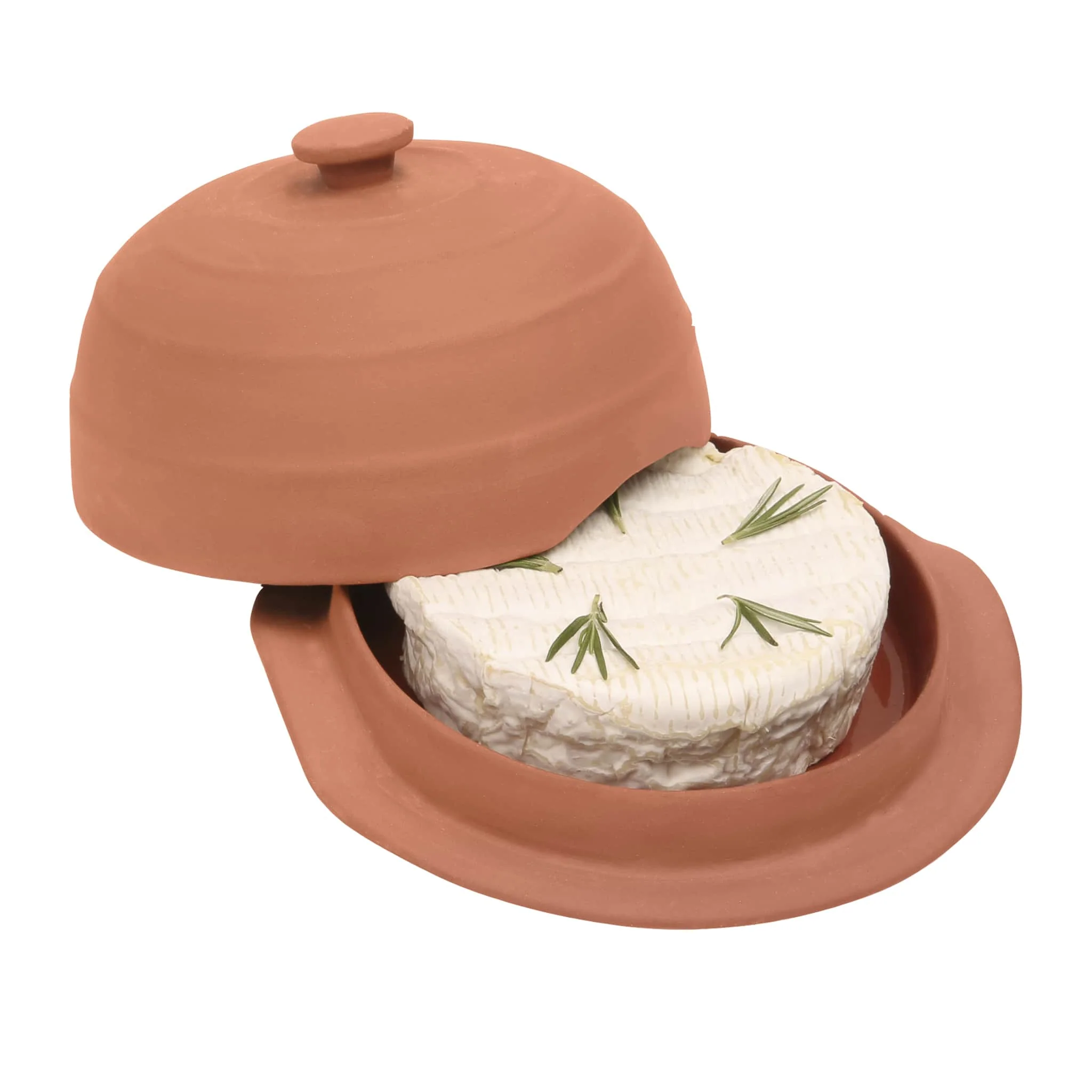 Dexam Terracotta Cheese Baker with Lid, 17.5cm - Image 3