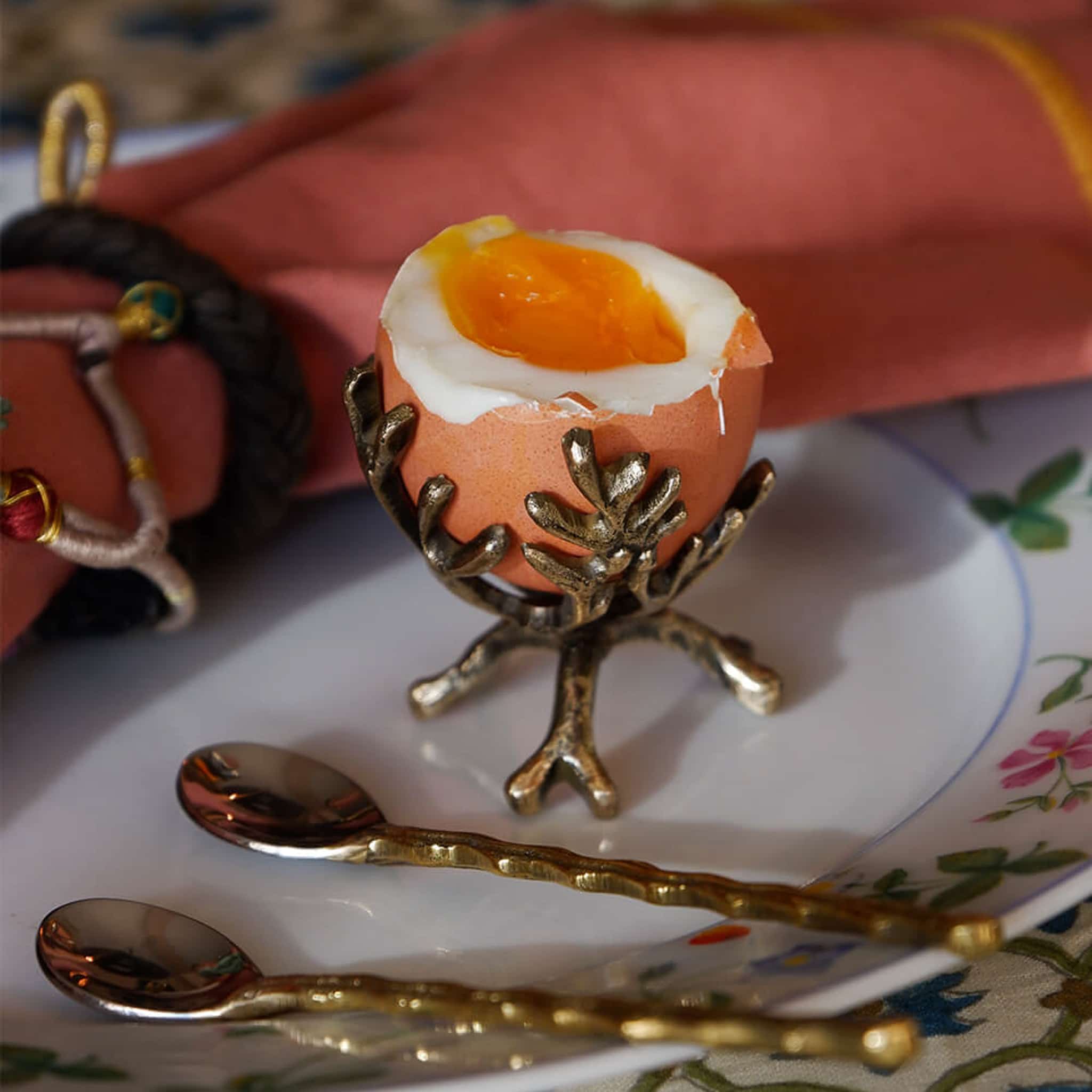 Doing Goods Set of 2 Marie Coral Egg Cups Set in Giftbox - Image 3