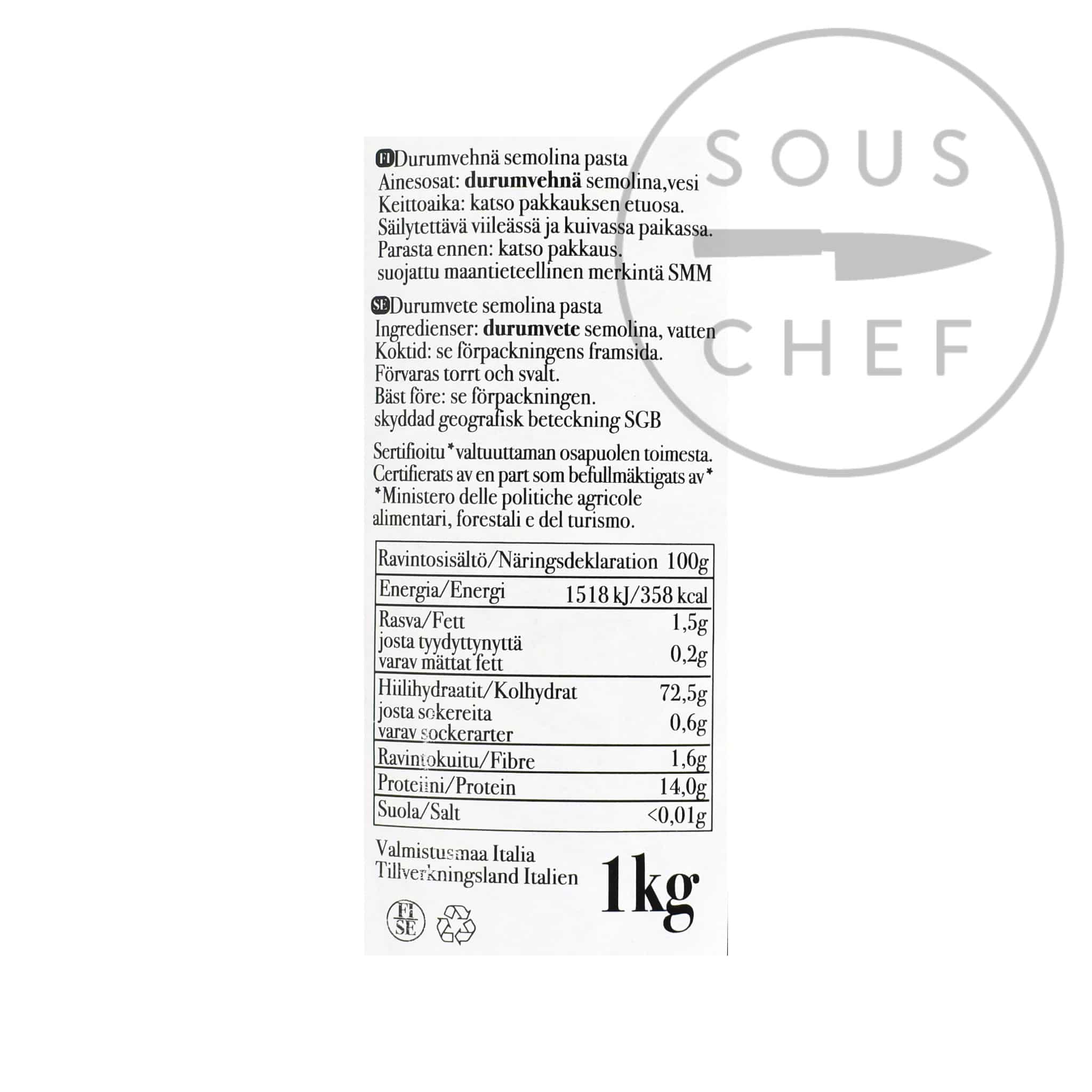 Dolce & Gabbana Gragnano IGP Spaghetti Lunghi, 1kg - Image 5