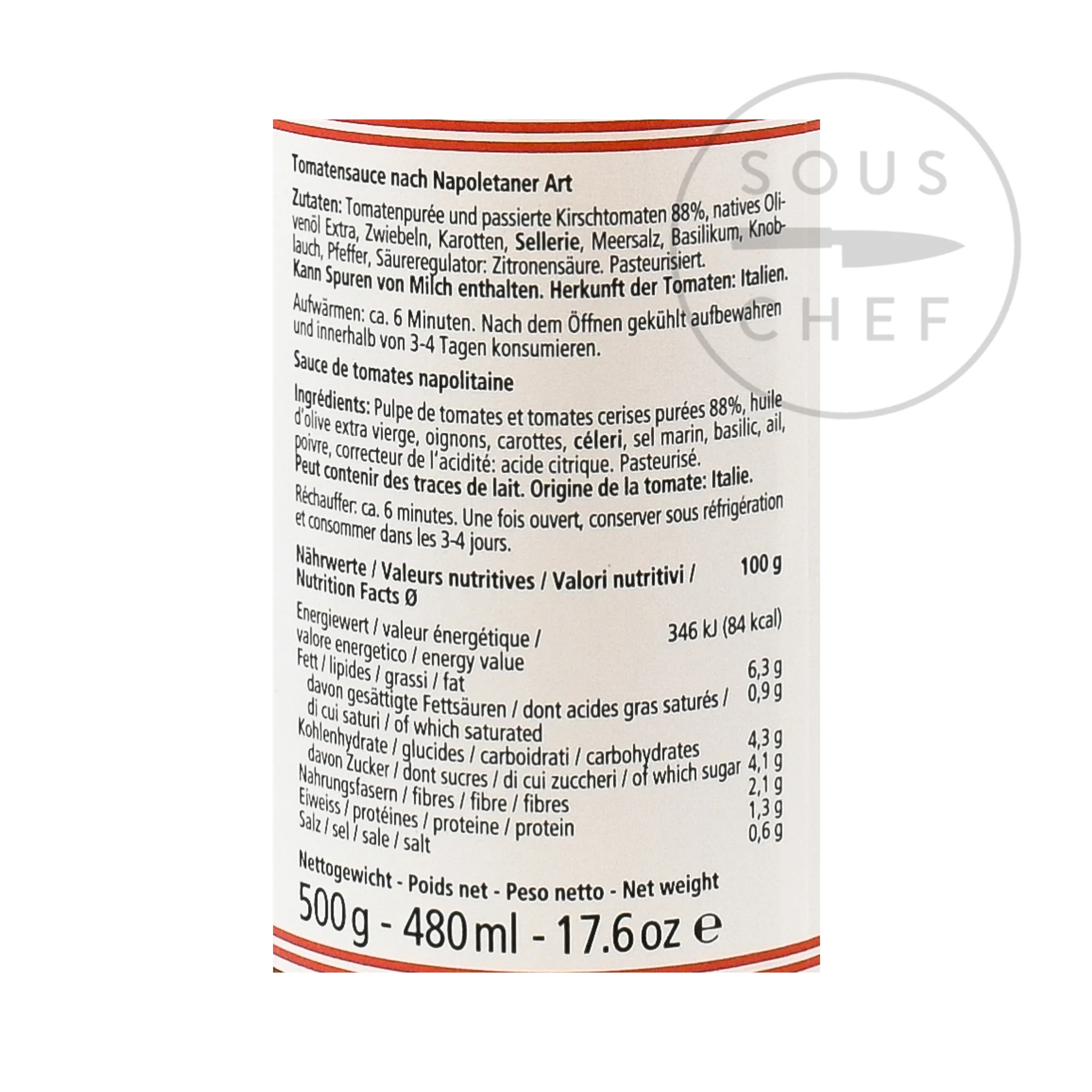 Don Antonio Napoletana Sauce, 500g - Image 3