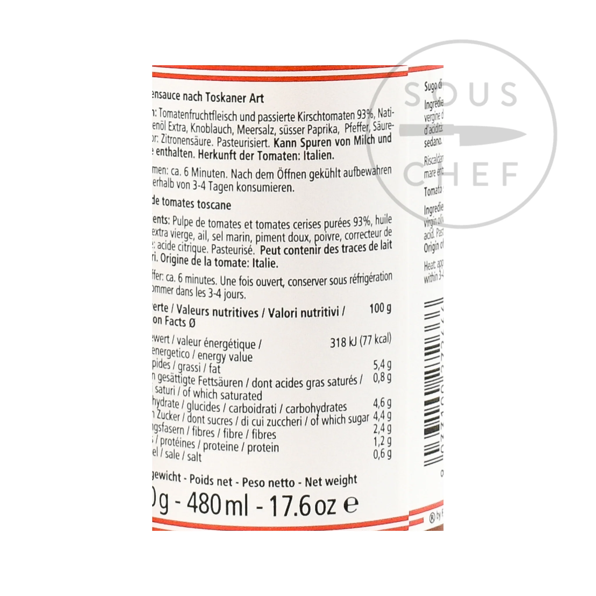 Don Antonio Toscana Sauce, 500g - Image 2