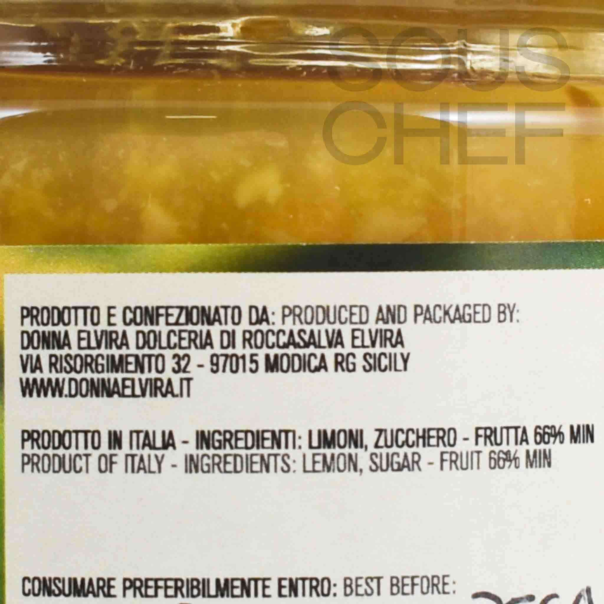 Donna Elvira Lemon Marmalade, 210g - Image 2