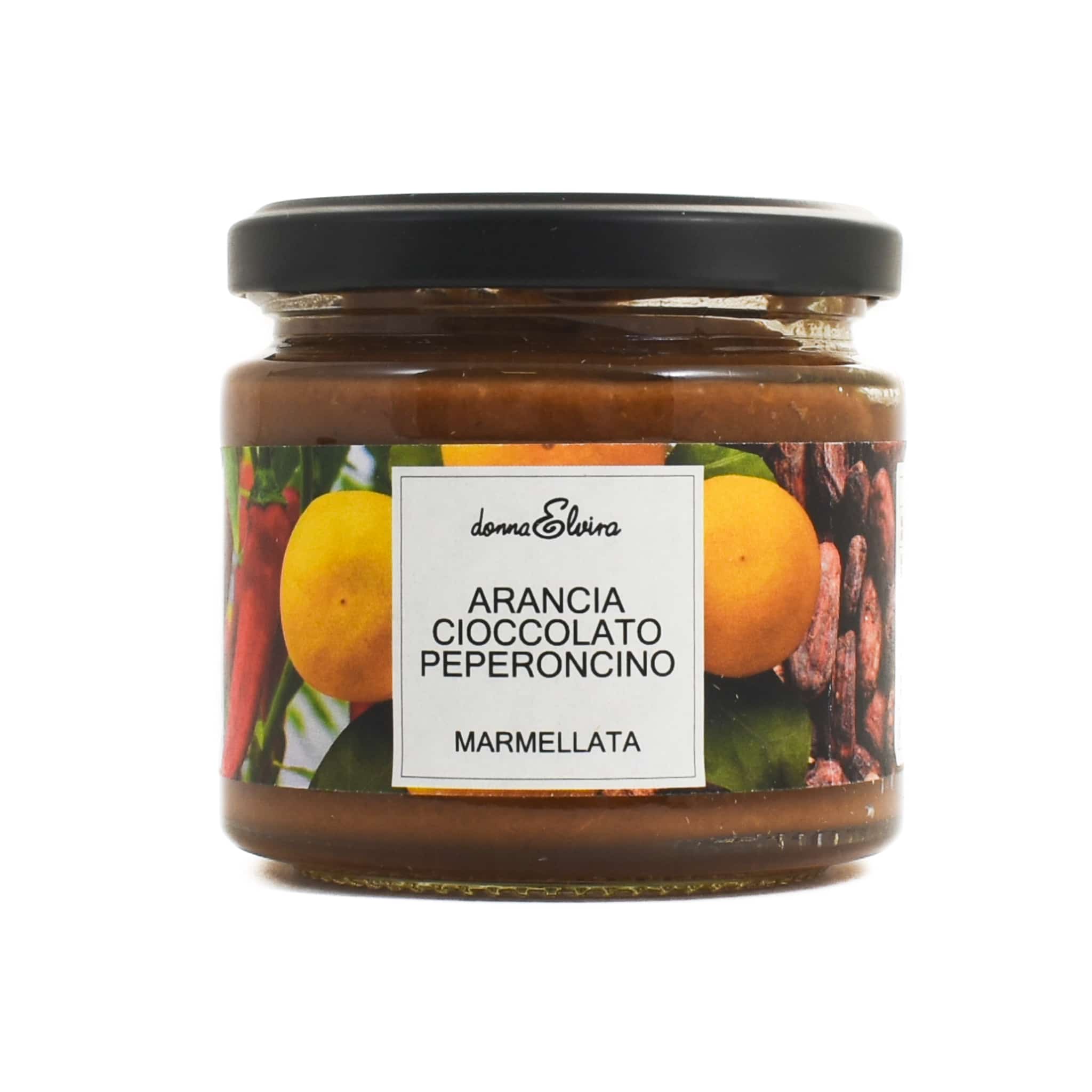 Donna Elvira Orange Chocolate and Chilli Marmalade, 210g