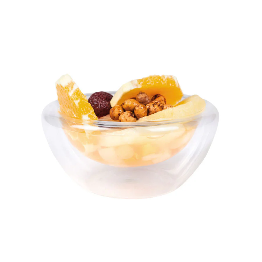6 x 120ml Small Double-Walled, Glass Bowl - Image 3