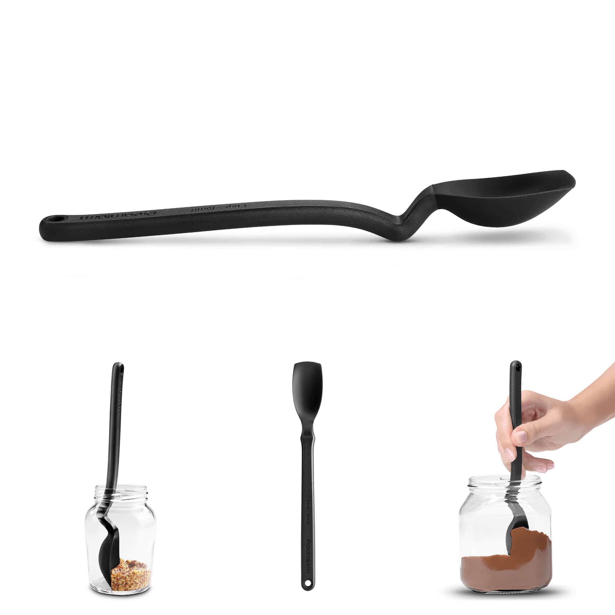 Dreamfarm Black Mini Supoon Silicone Spoon - Image 2