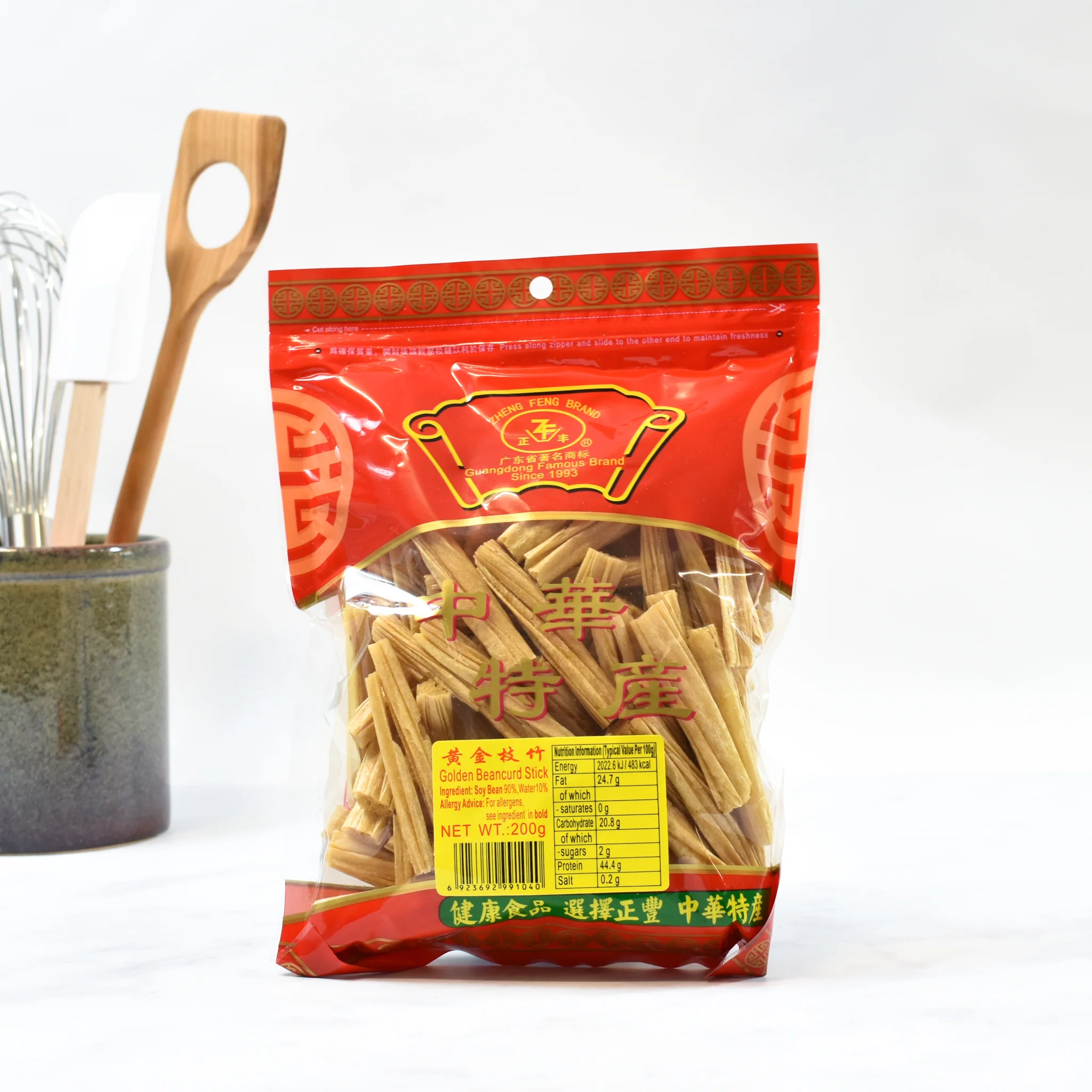 Dried Bean Curd Sticks, 200g - Image 2