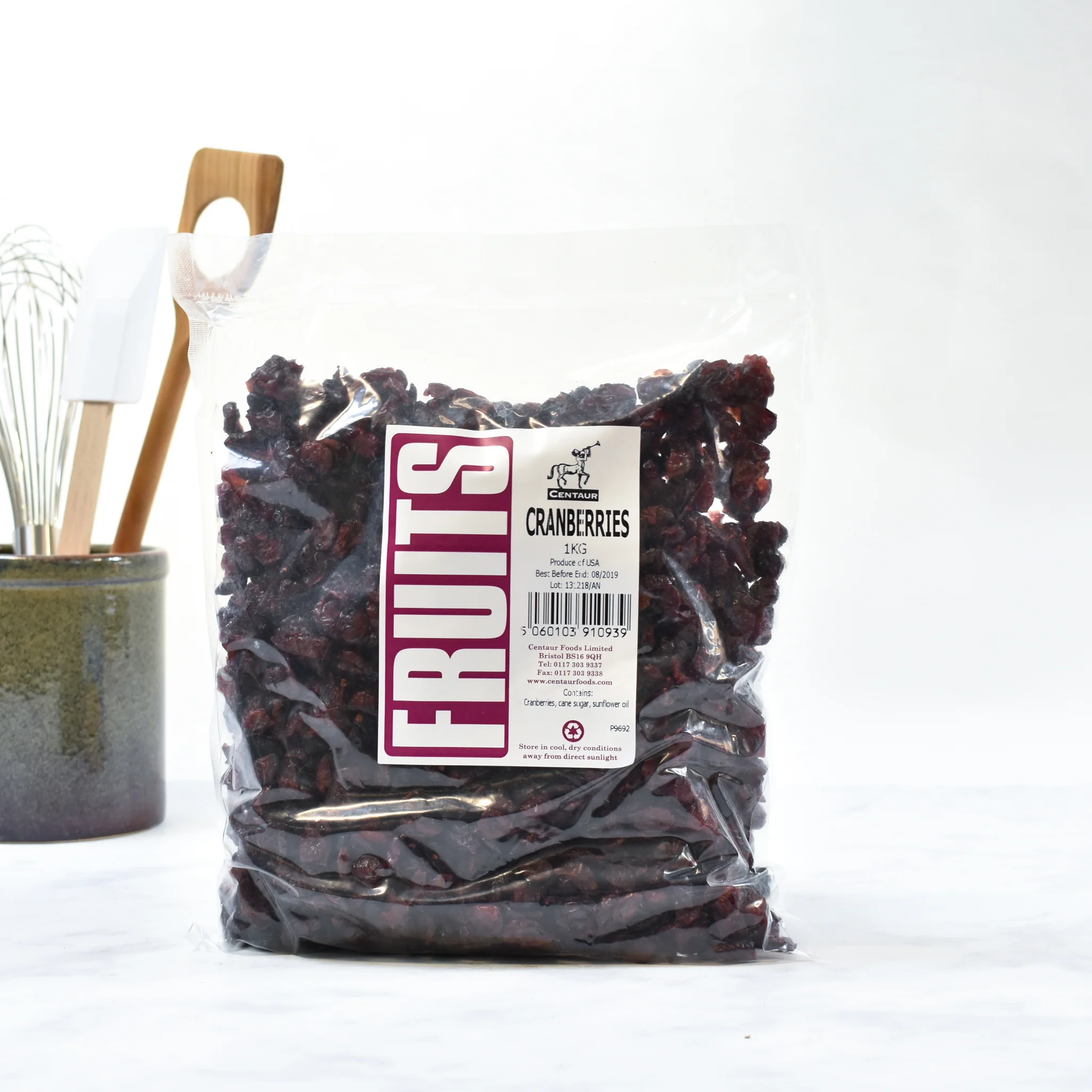 Dried Cranberries, 1kg - Image 2