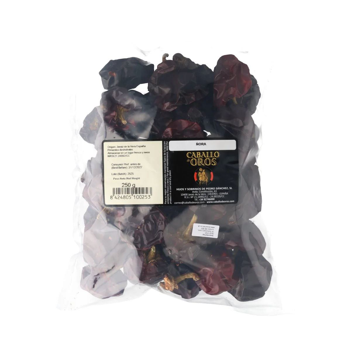 Dried Nora Peppers in Bag, 250g - Image 2