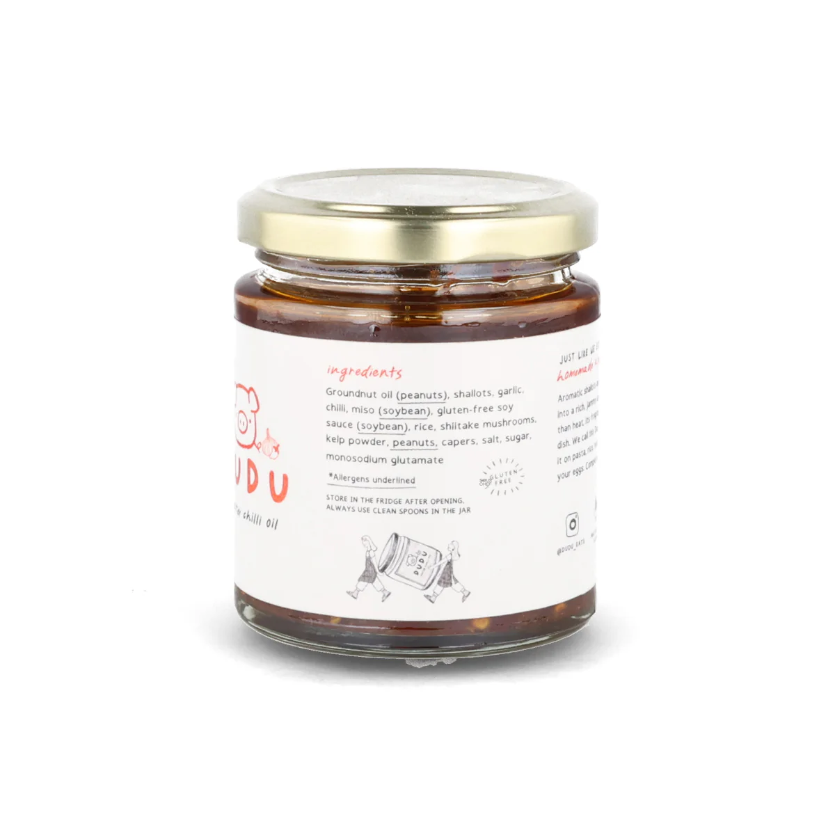Dudu Eats Chilli Oil, 190ml - Image 2