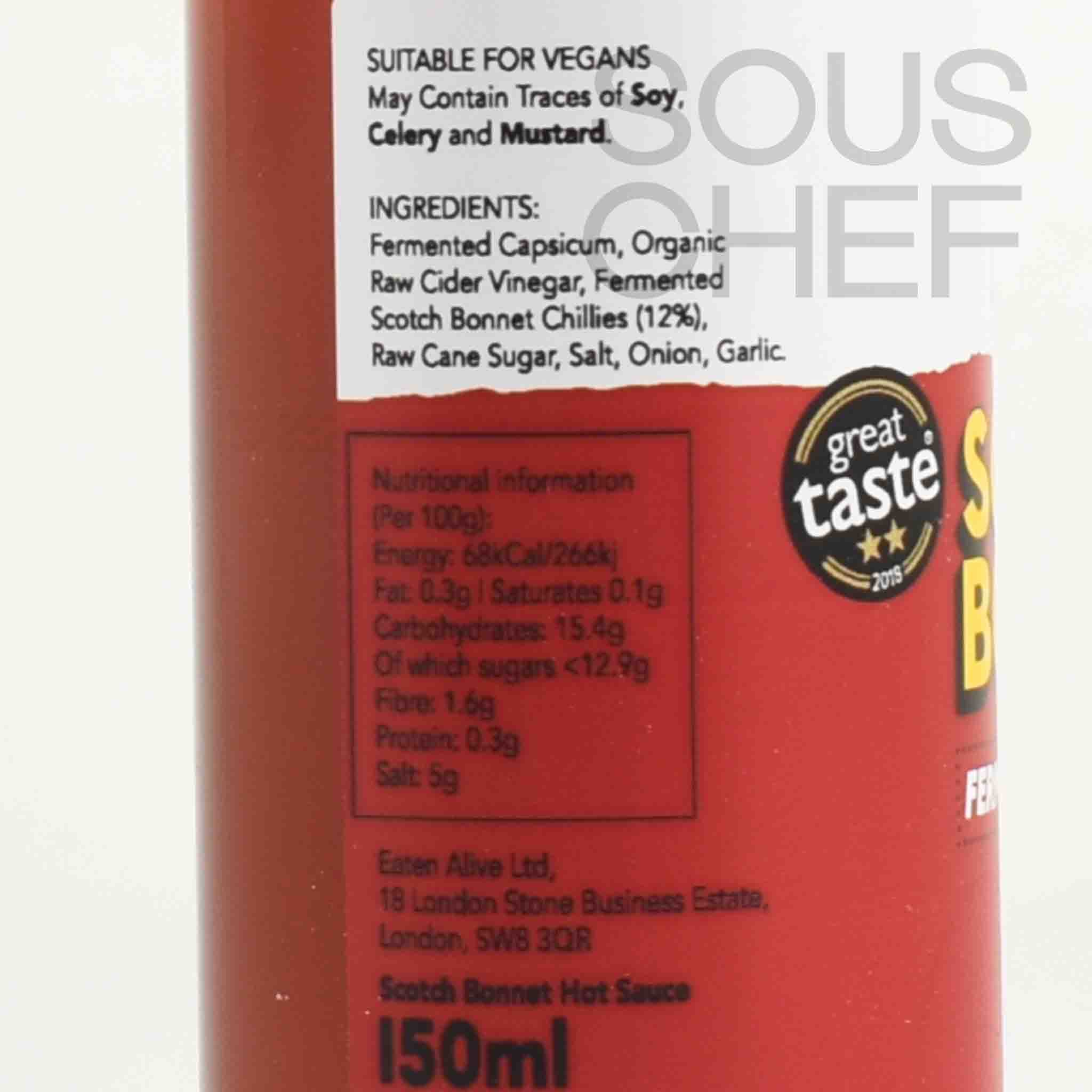 Eaten Alive Scotch Bonnet Hot Sauce, 150ml - Image 2