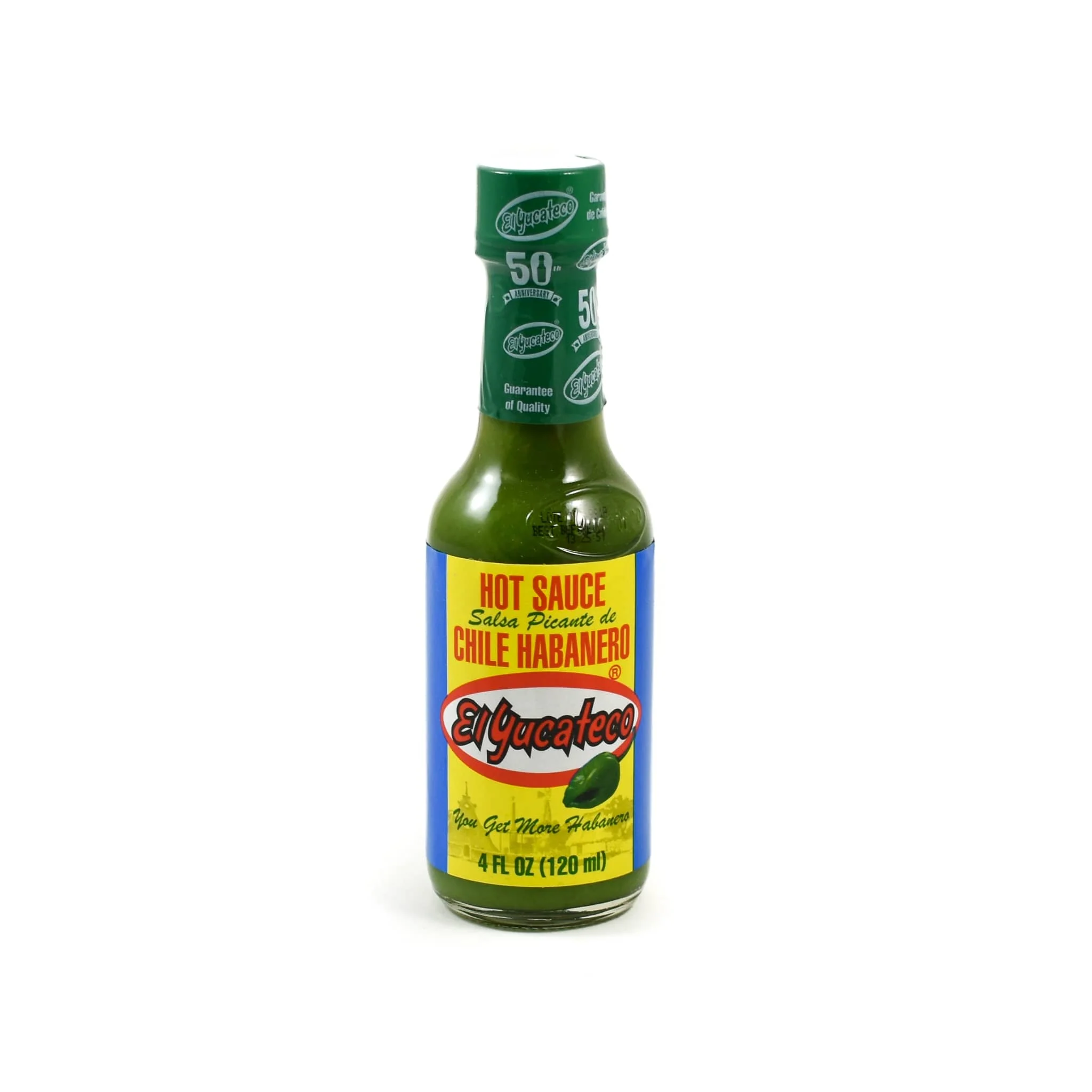El Yucateco Habanero Green Sauce, 120ml