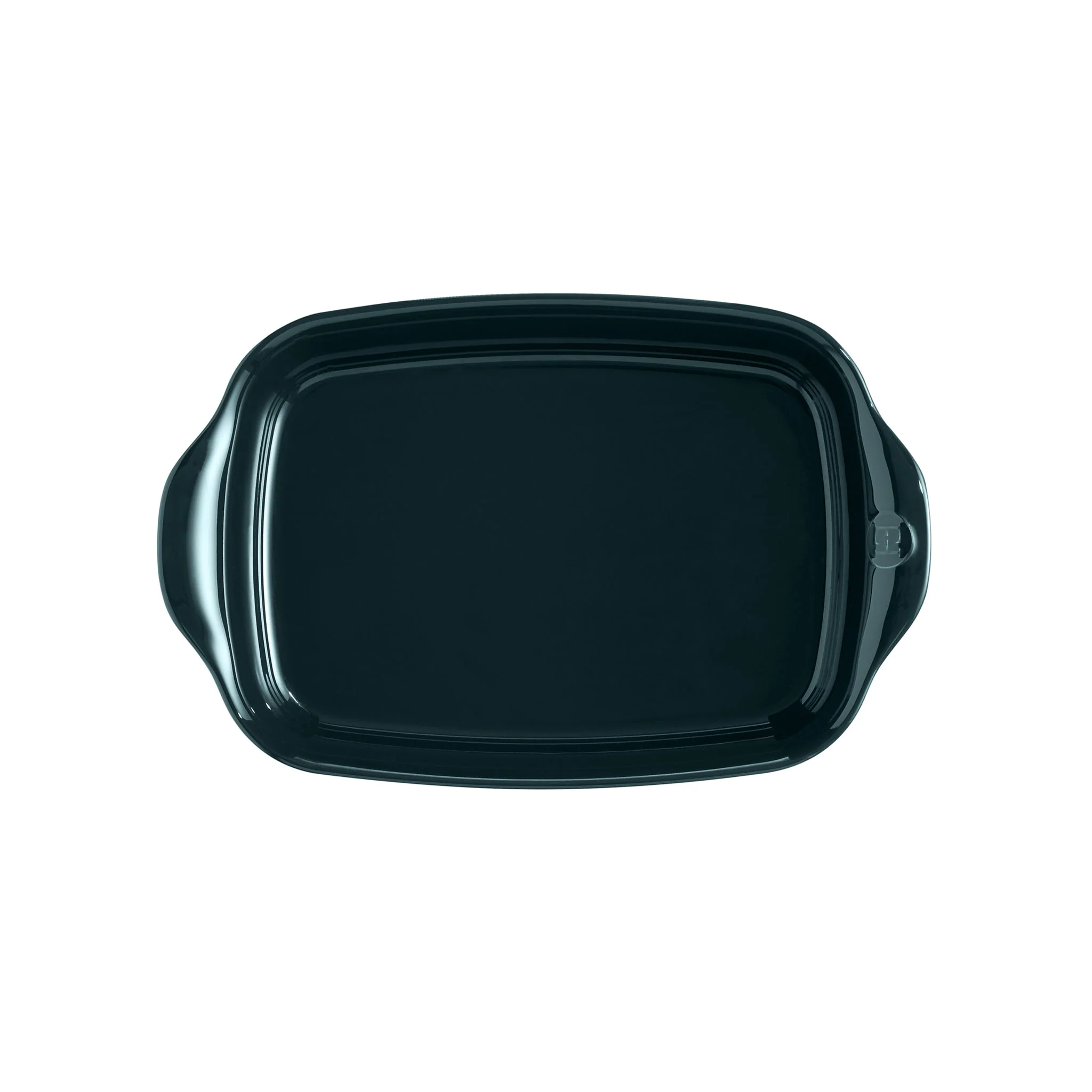 Emile Henry Dark Teal Roasting Dish - Image 3