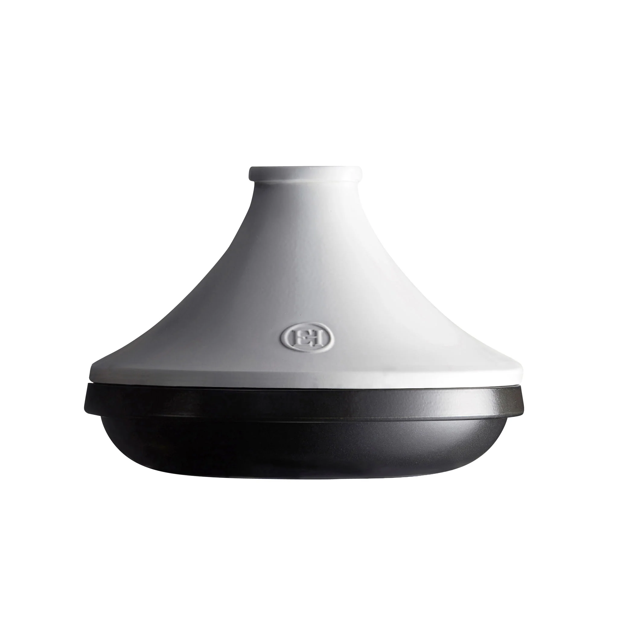 Emile Henry Delight Black & White Ceramic Induction Tagine