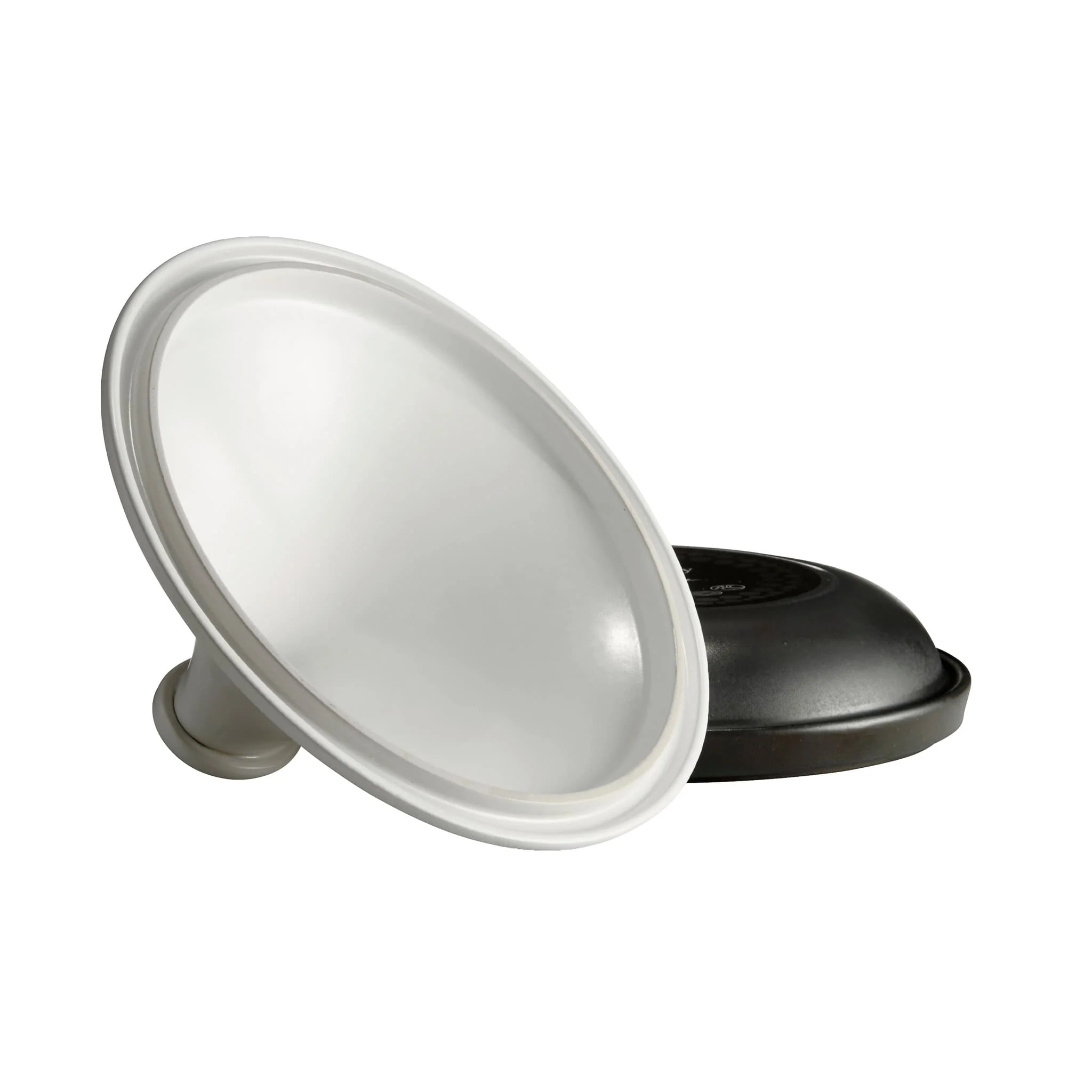 Emile Henry Delight Black & White Ceramic Induction Tagine - Image 2