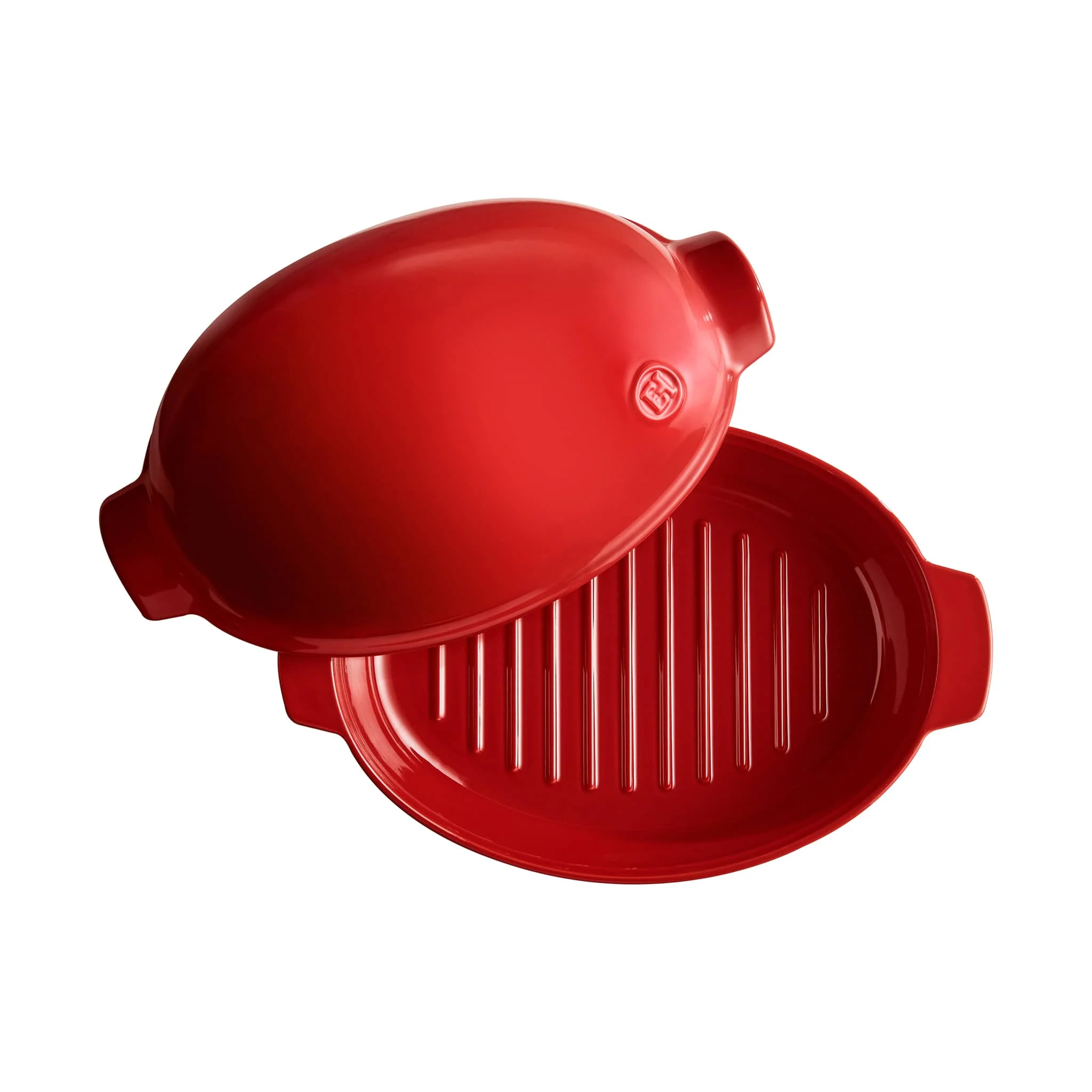 Emile Henry Red Chicken Brick Cooker, 9 Litre - Image 2