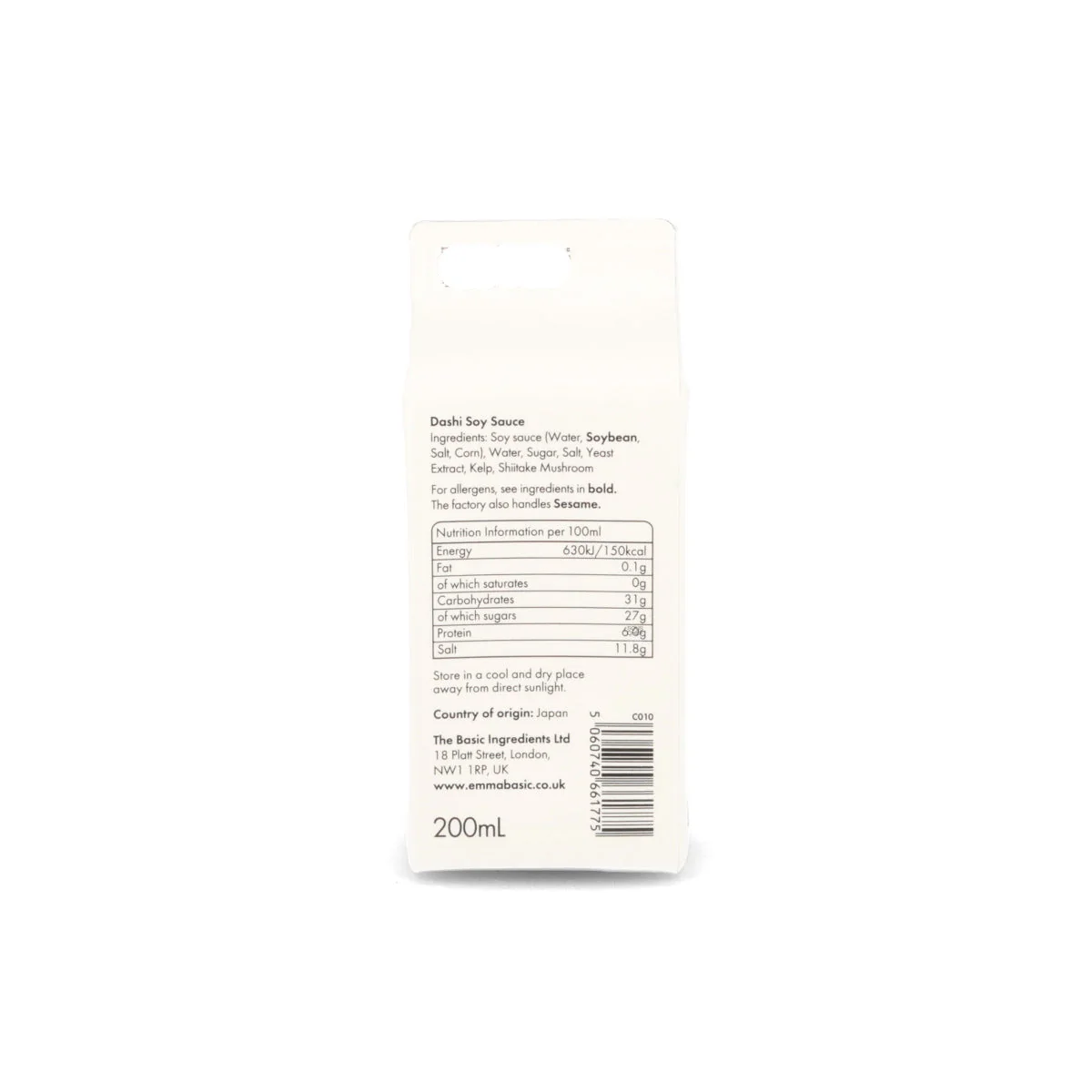 Emma Basic Japanese Dashi Sauce, 200ml - Image 2