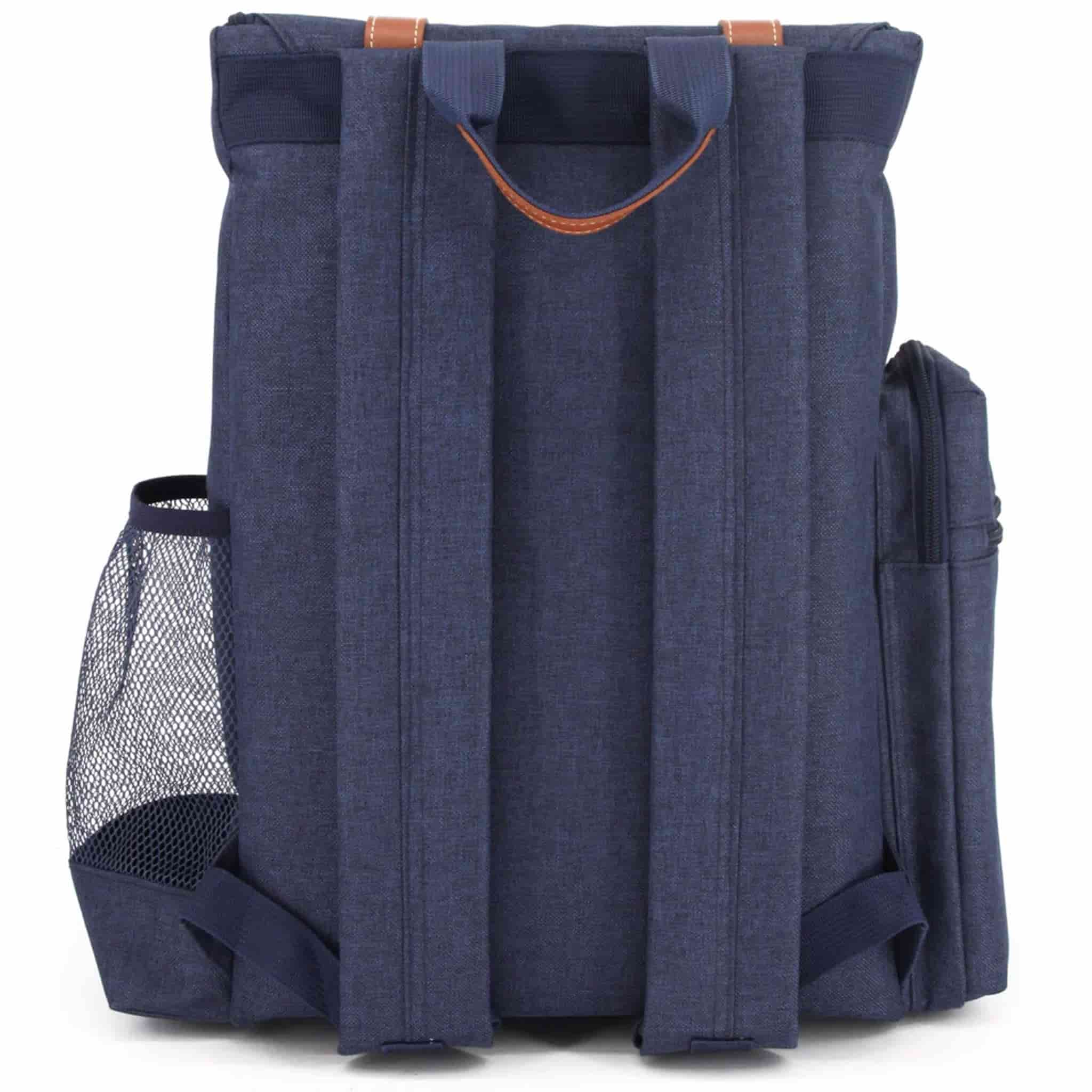 Escapade Navy Picnic Backpack, 4 Person - Image 4