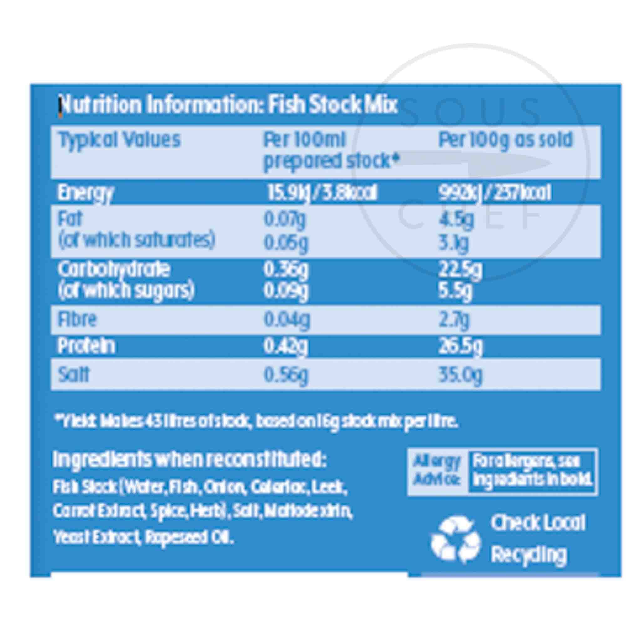 Essential Cuisine Fish Stock Mix, 700g - Image 2