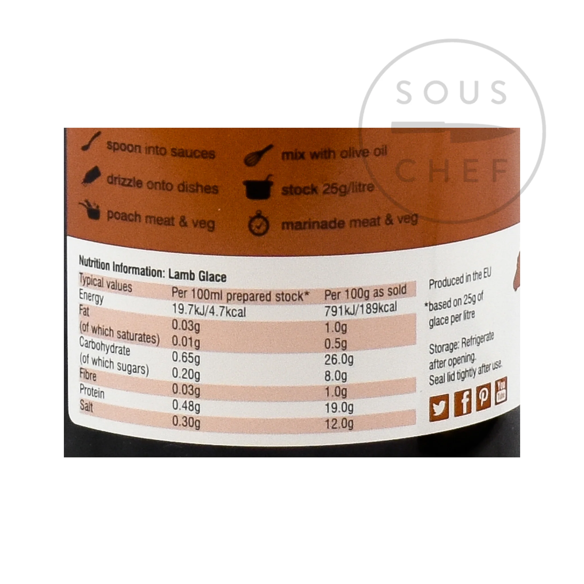Essential Cuisine Lamb Glace, 600g - Image 4