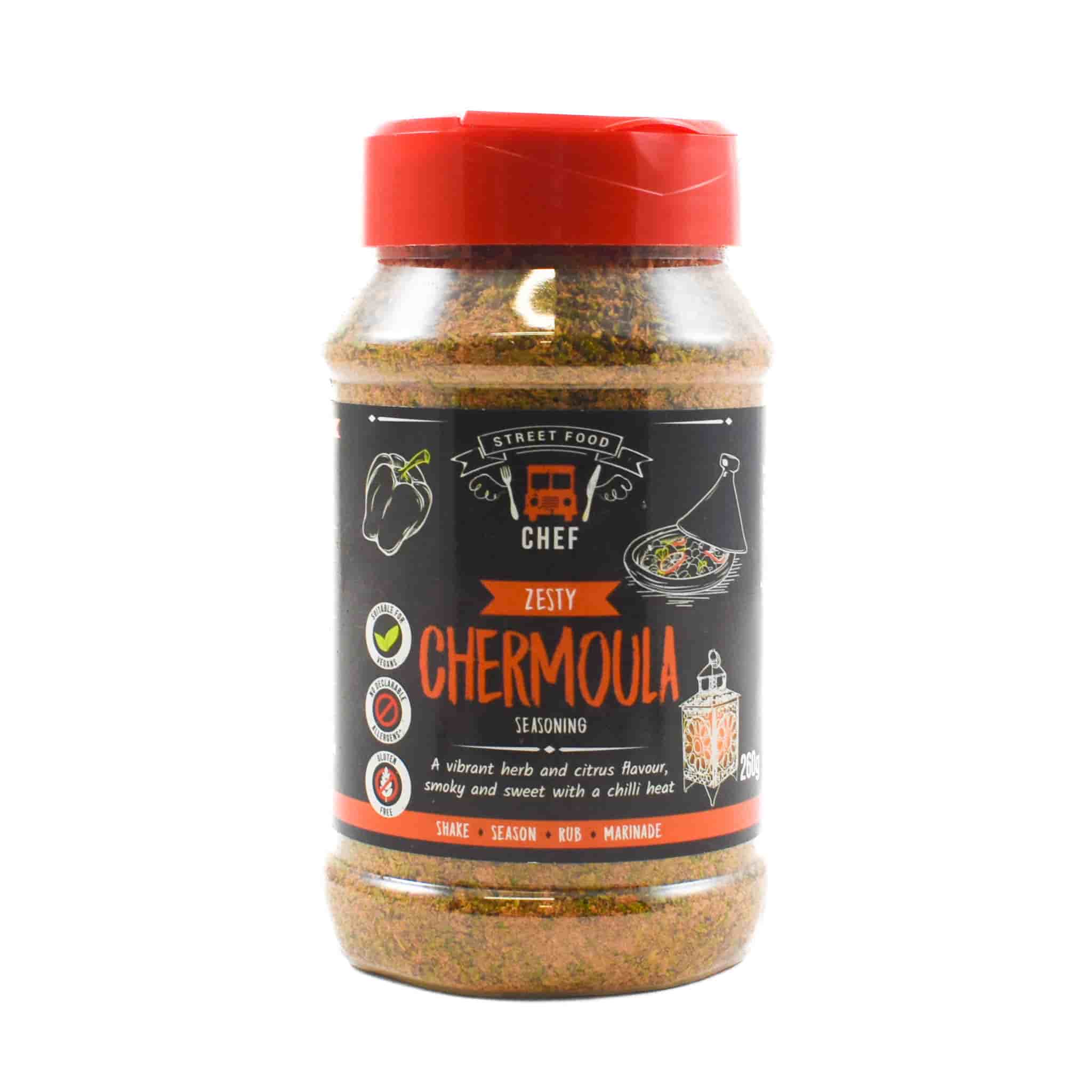 Essential Cuisine Street Food Zesty Chermoula Seasoning, 260g