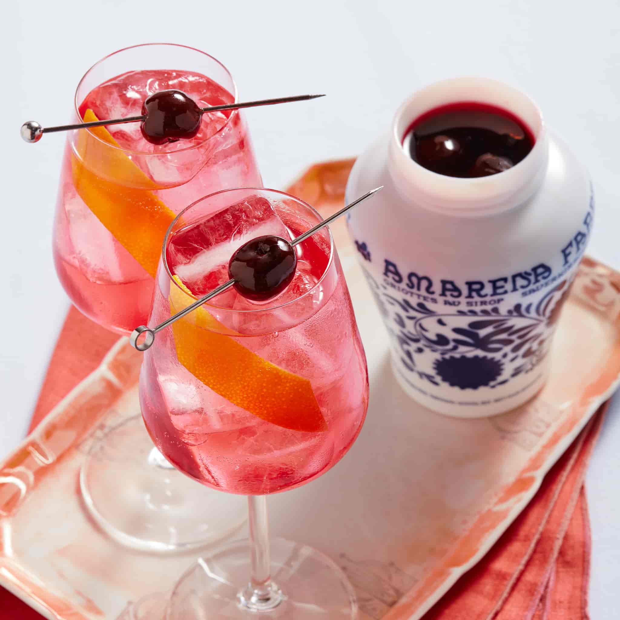 Fabbri Amarena Cherries in Syrup - Opaline Jar, 600g - Image 3