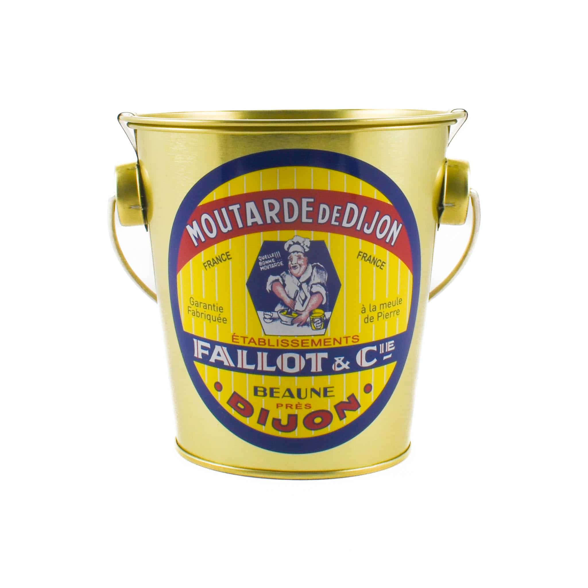 Fallot Dijon Mustard In Gift Metal Bucket, 450g