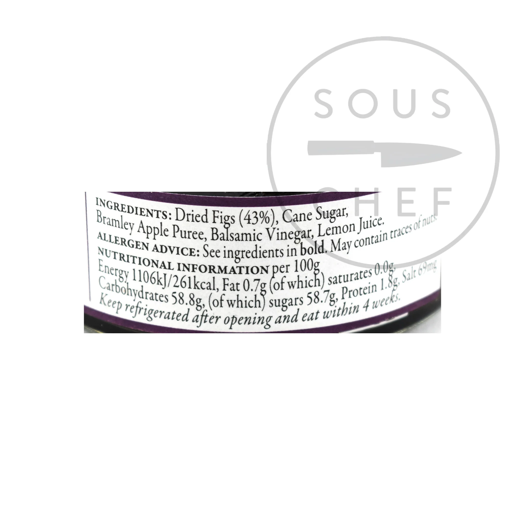Fig Preserve for Cheese, 113g - Image 2