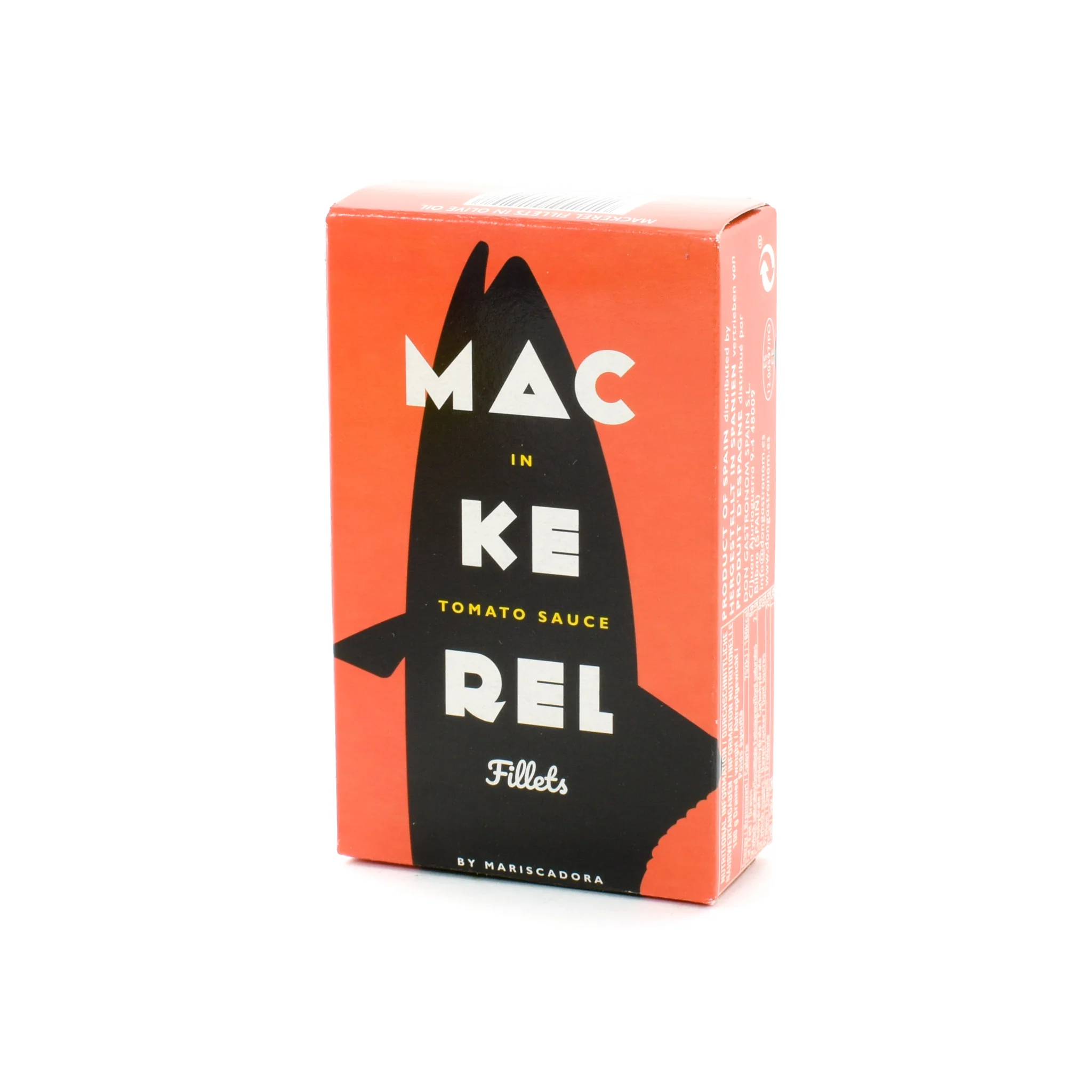 Fillets of Mackerel in Tomato Sauce, 120g