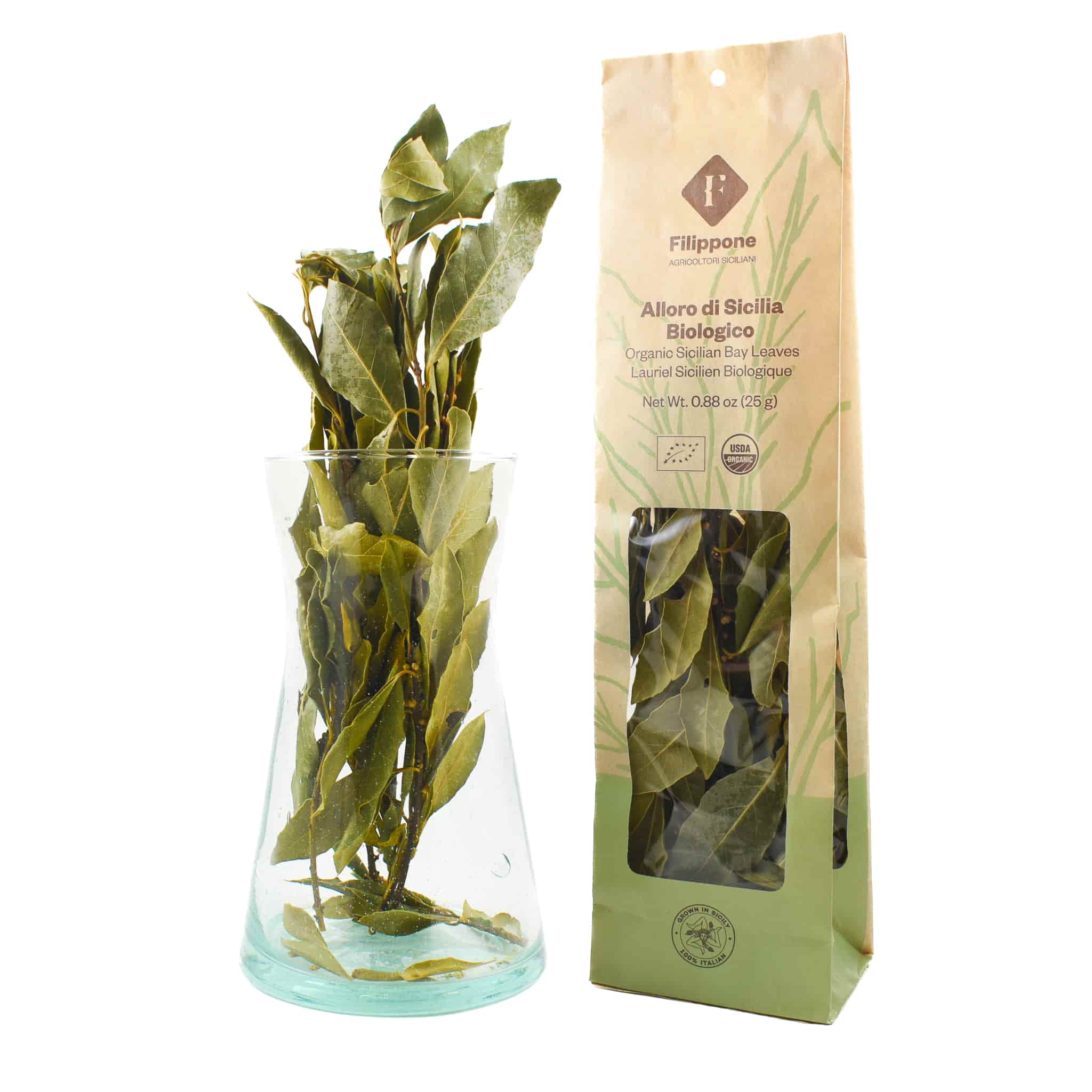 Fillippone Italian Organic Bay Leaves, 25g - Image 2