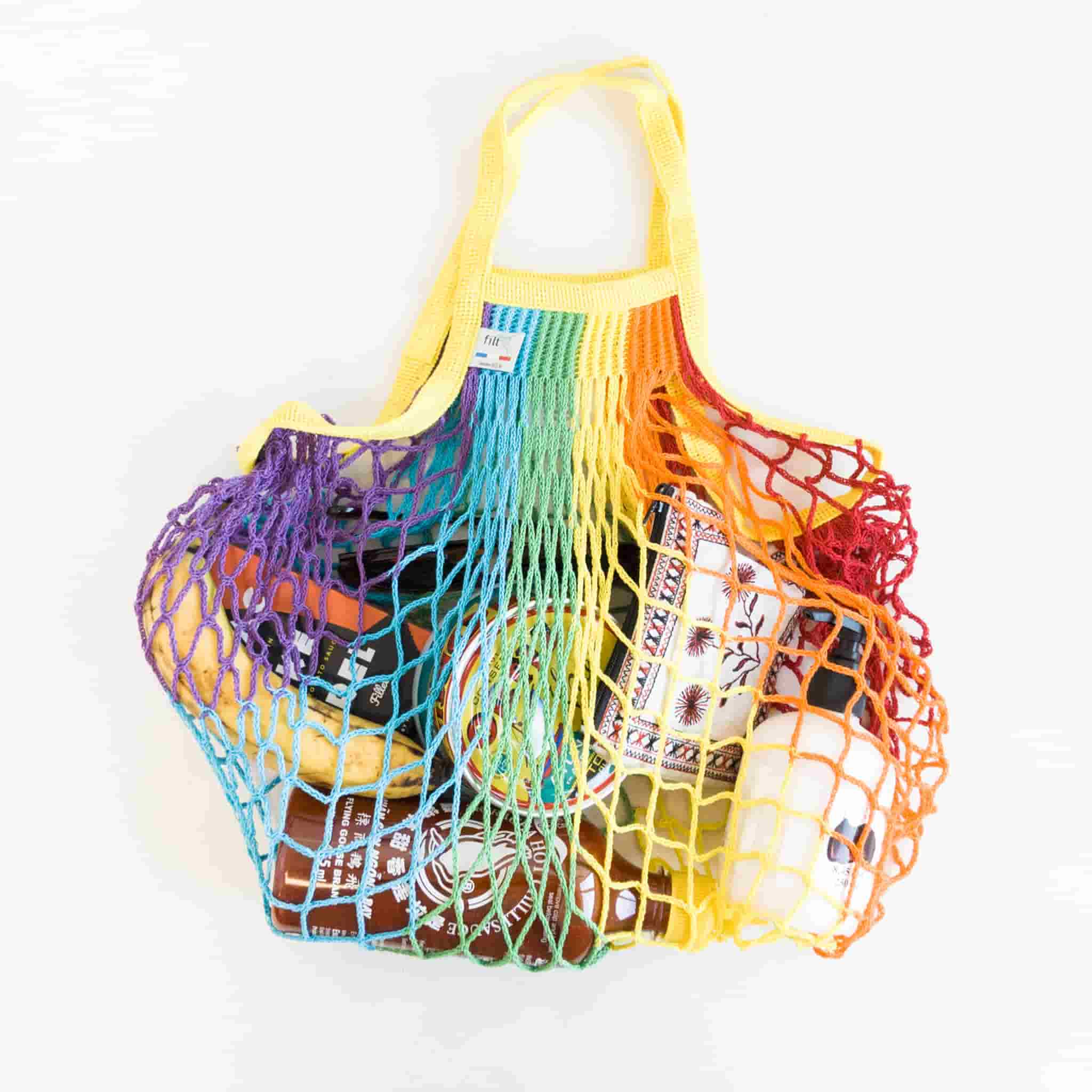 Filt String Bag in Rainbow - Image 2