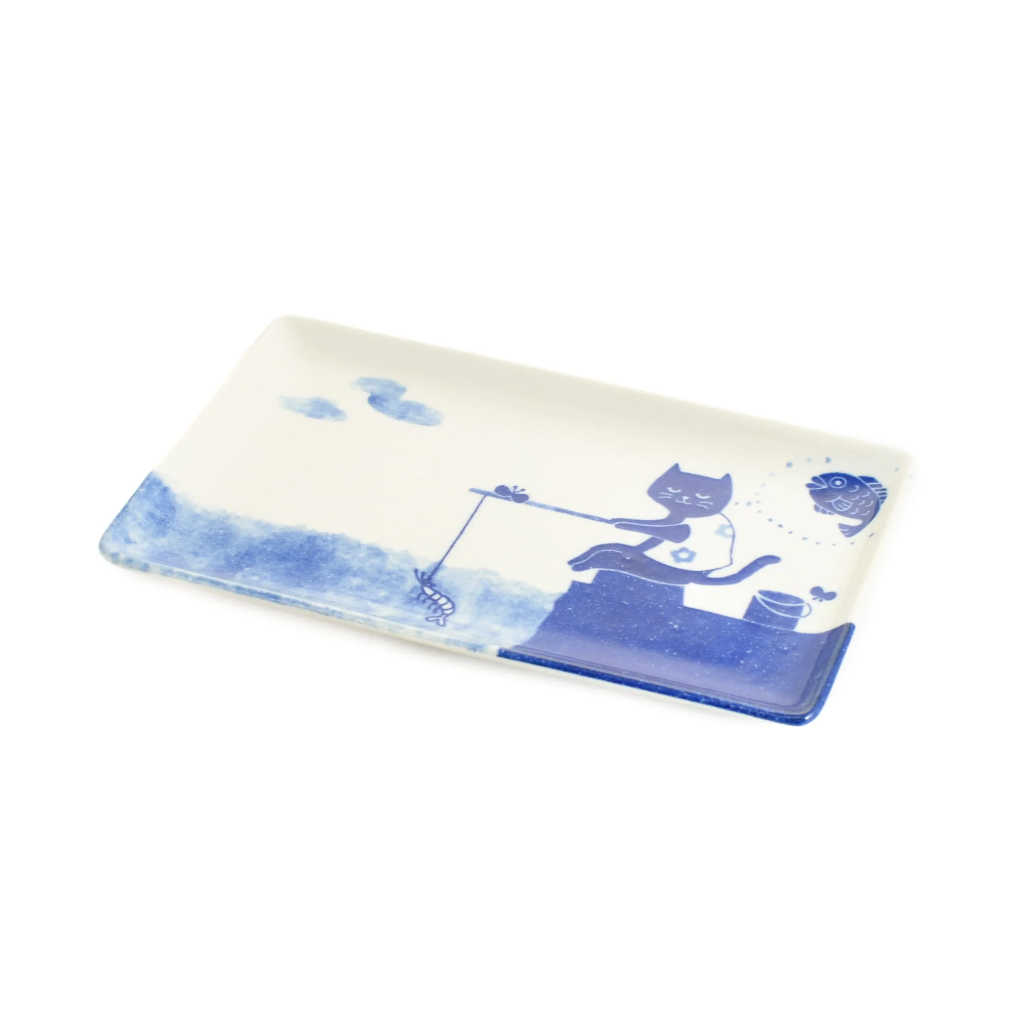 Fishing Cat Sushi Plate, 23.5cm - Image 2